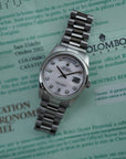 Rolex White Gold Day-Date Ref. 118209 with Pink Mother of Pearl Dial