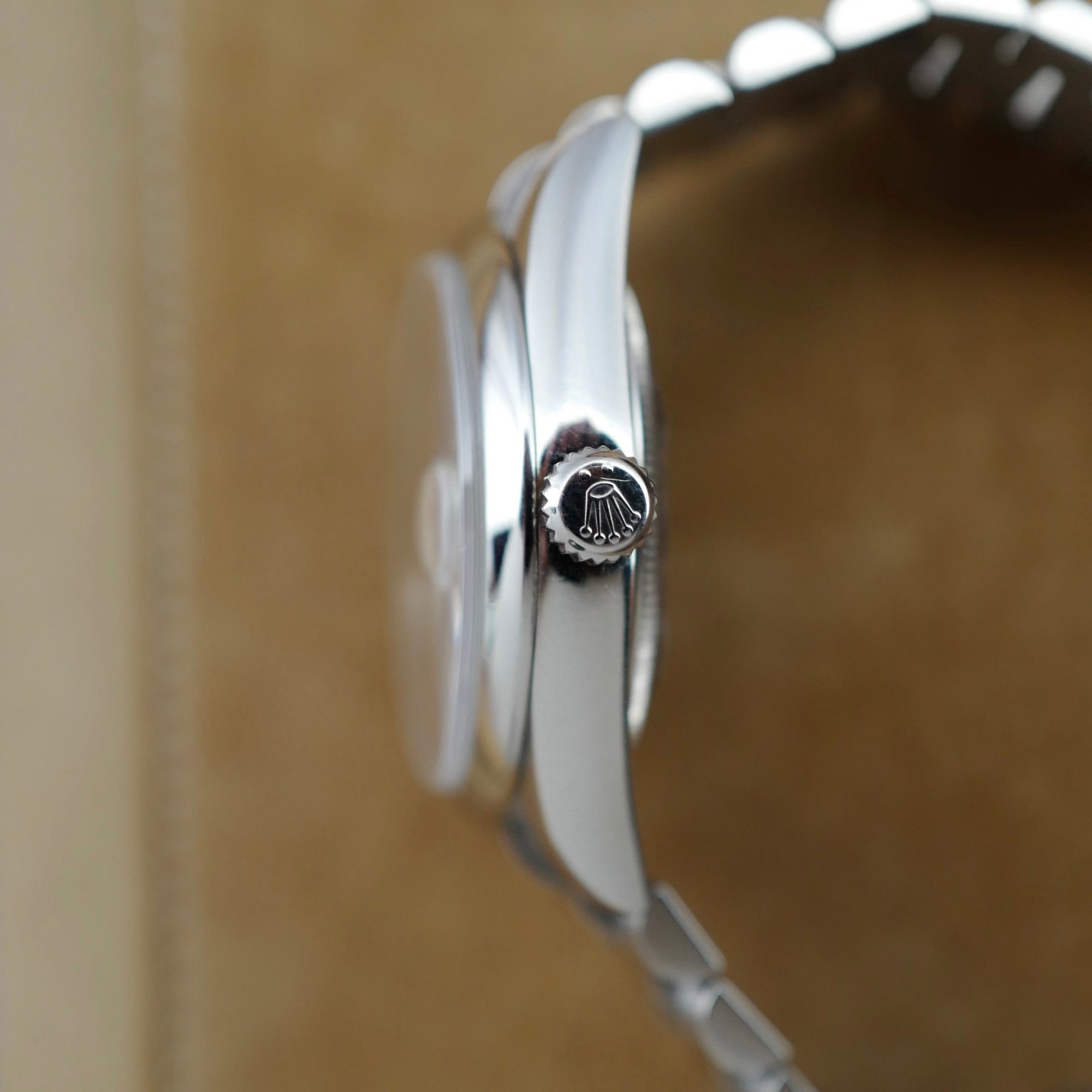 Rolex White Gold Day-Date Ref. 118209 with Pink Mother of Pearl Dial
