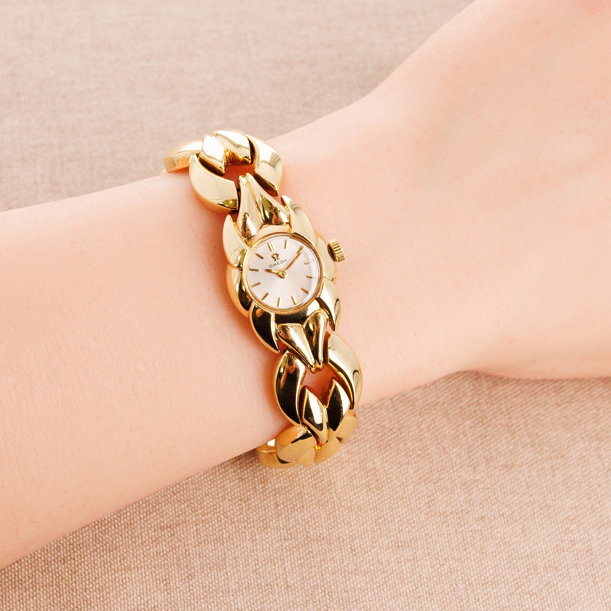 Omega Vintage Yellow Gold Ladies Watch Ref. 3417.17.37