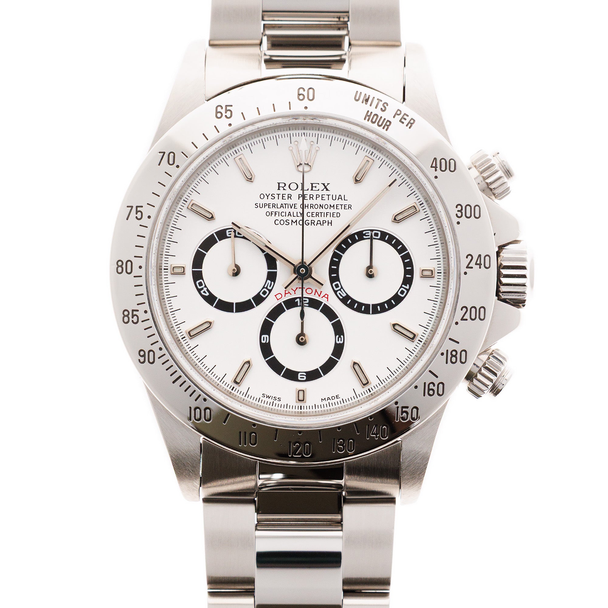 Rolex - Rolex Steel Zenith Daytona Ref. 16520 with Original Warranty - The Keystone Watches