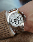 Rolex - Rolex Steel Zenith Daytona Ref. 16520 with Original Warranty - The Keystone Watches