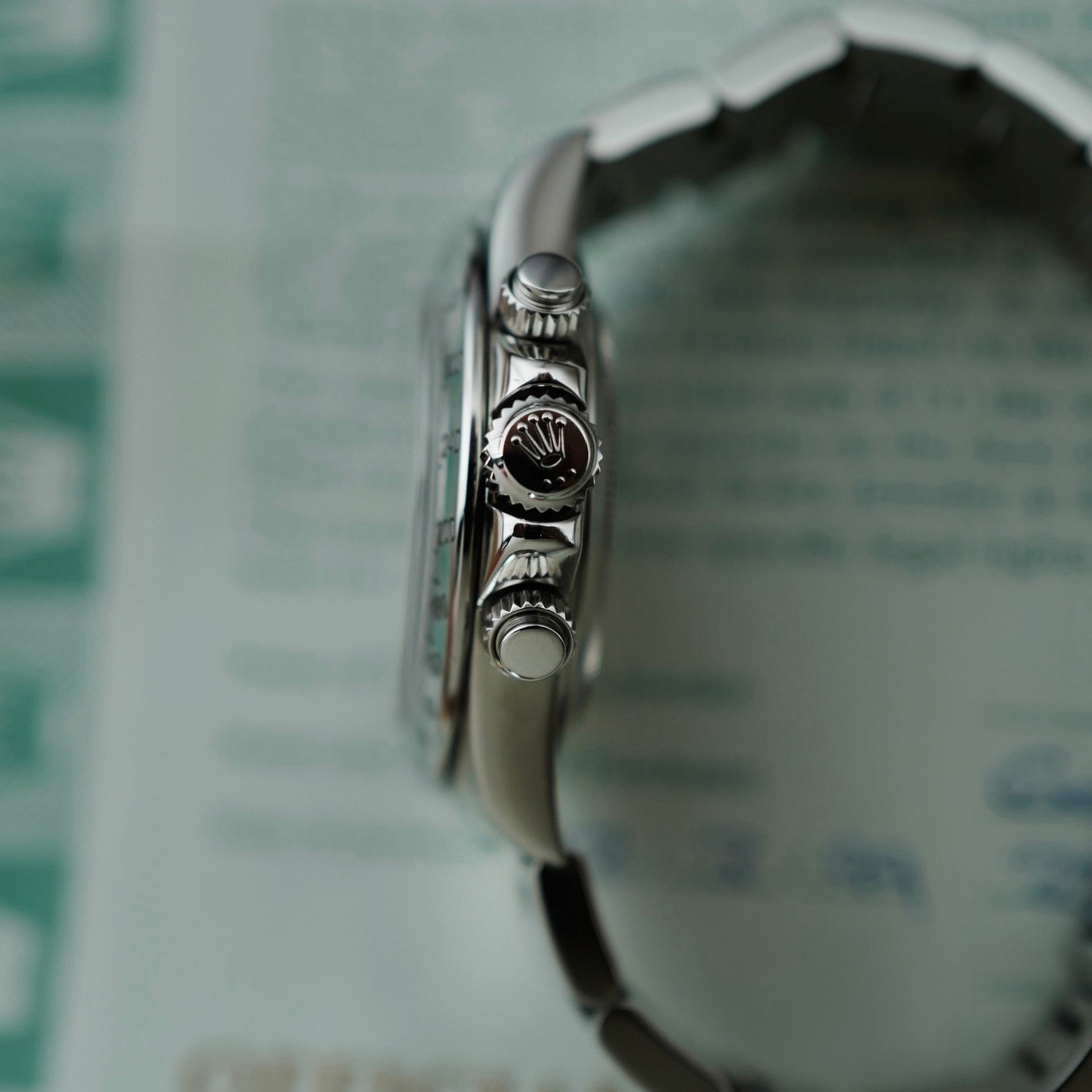 Rolex - Rolex Steel Zenith Daytona Ref. 16520 with Original Warranty - The Keystone Watches