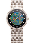 Piaget - Piaget White Gold Round Watch Ref. 9066D23 with Opal, Onyx and Diamond Dial - The Keystone Watches