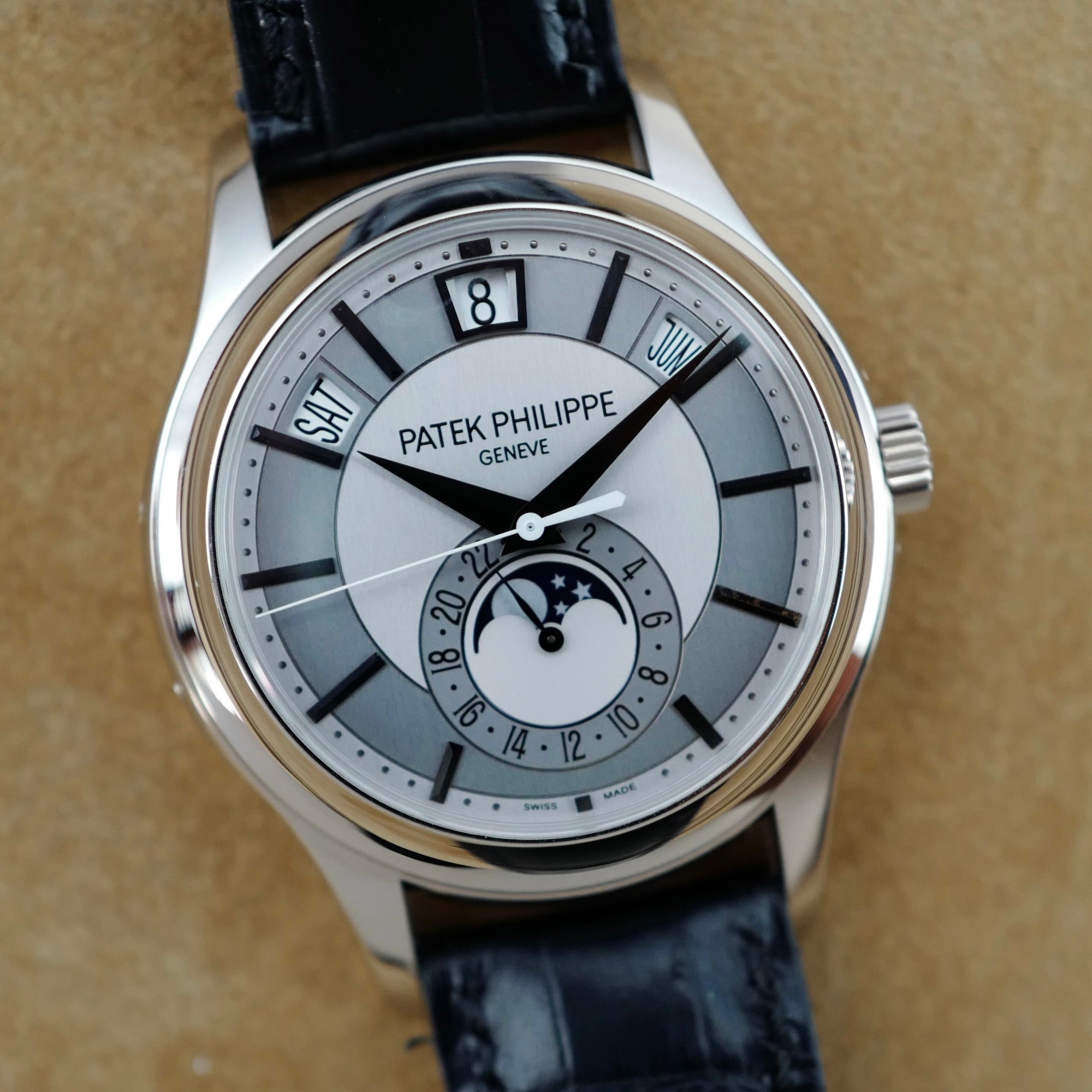 Patek Philippe White Gold Annual Calendar Ref. 5205