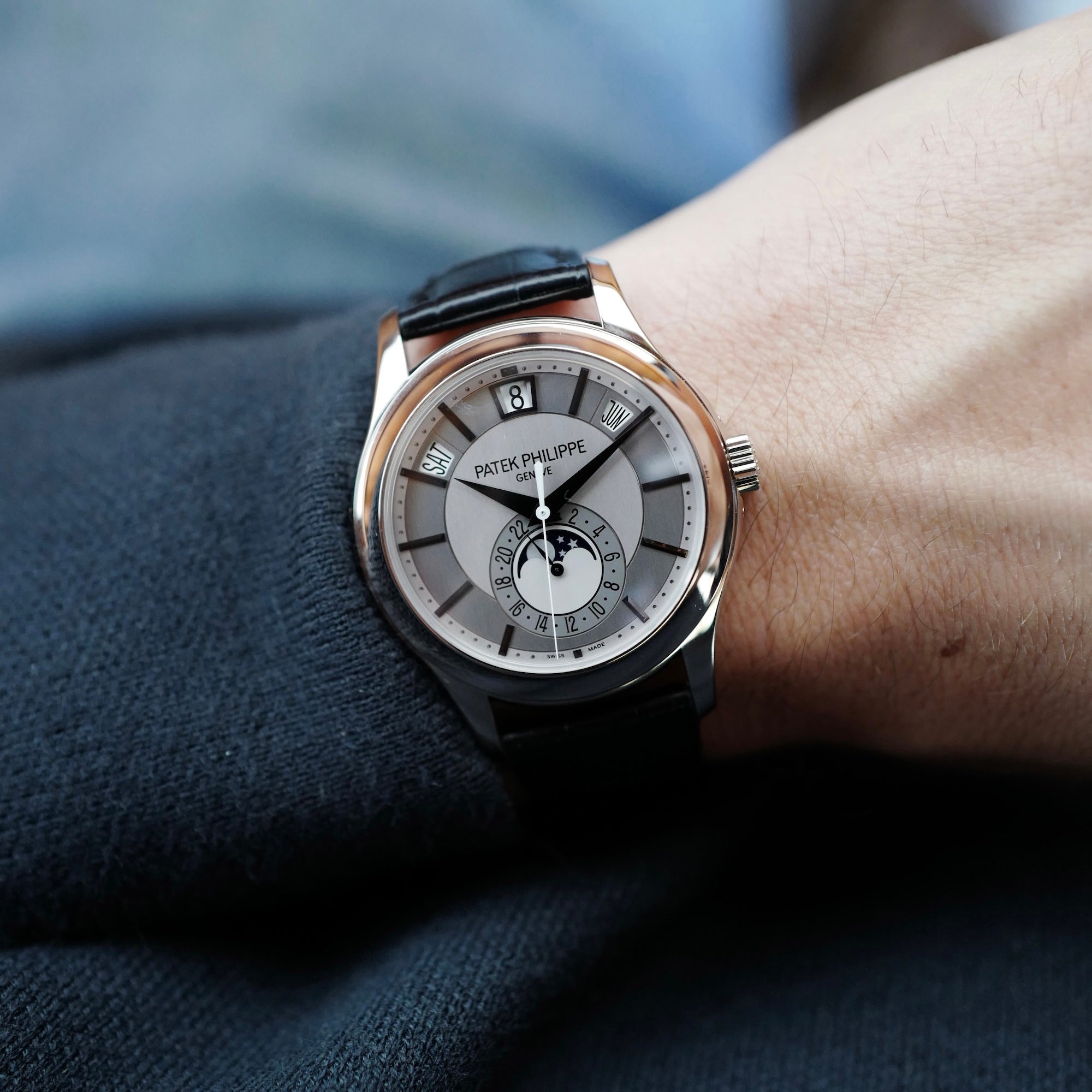 Patek Philippe White Gold Annual Calendar Ref. 5205