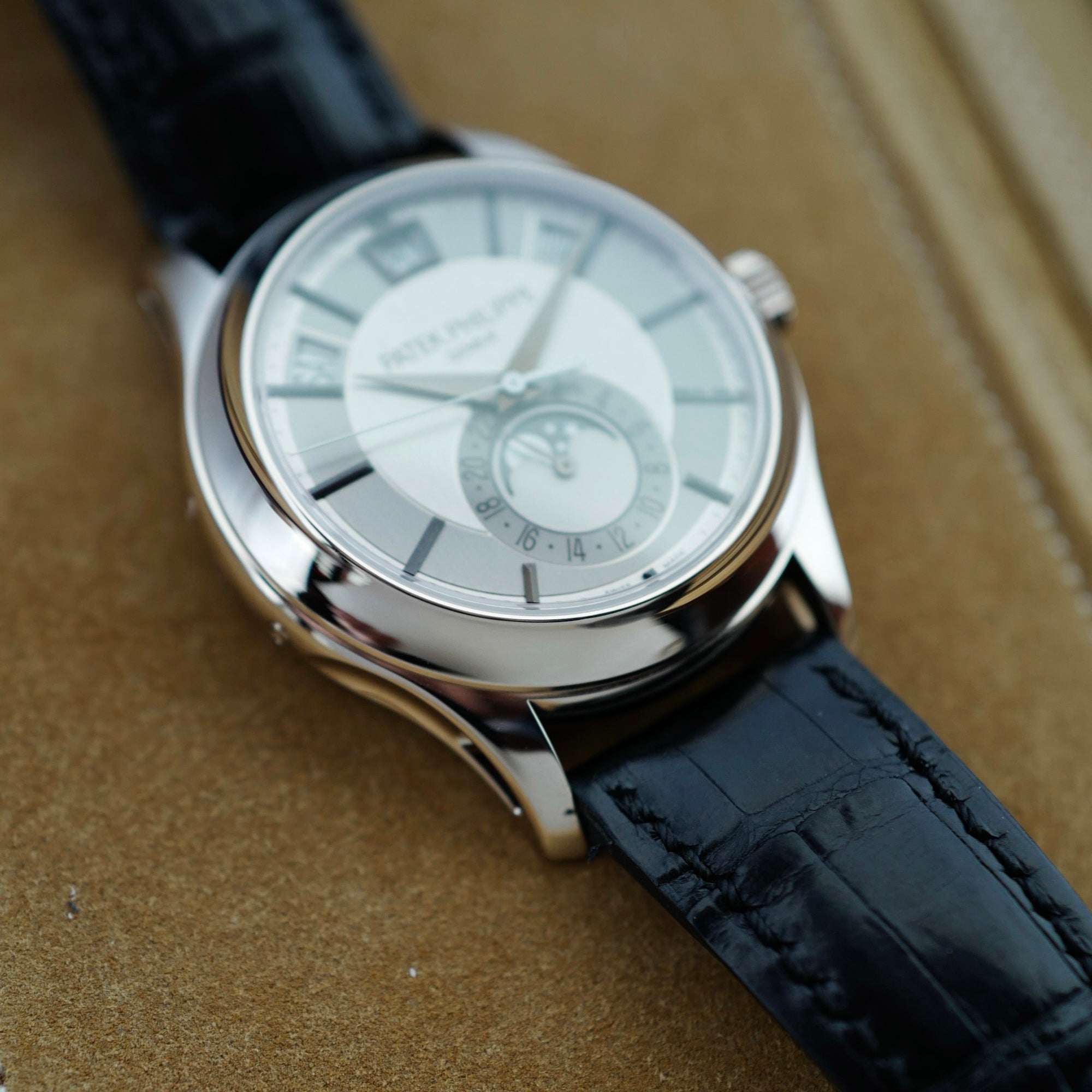 Patek Philippe White Gold Annual Calendar Ref. 5205