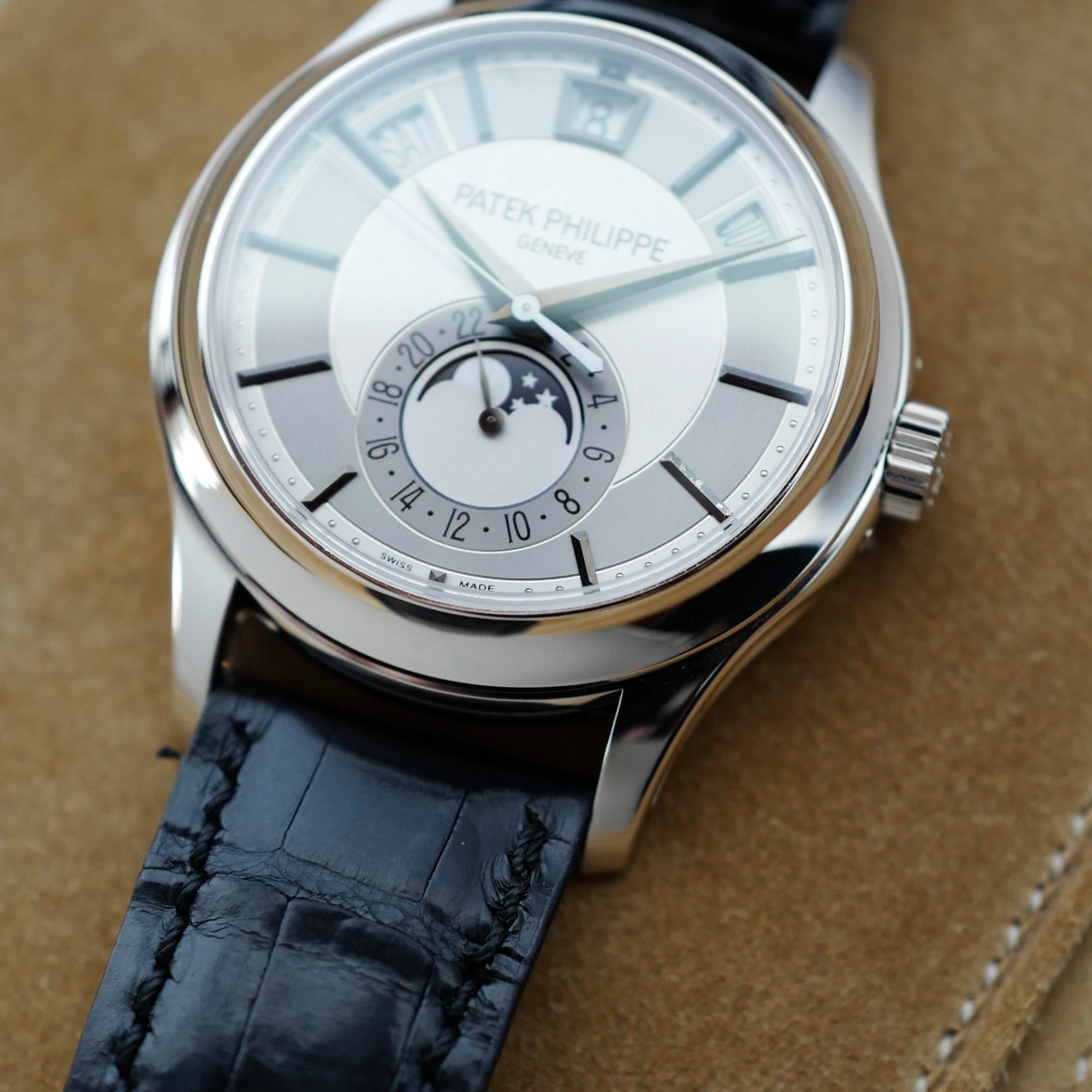 Patek Philippe White Gold Annual Calendar Ref. 5205