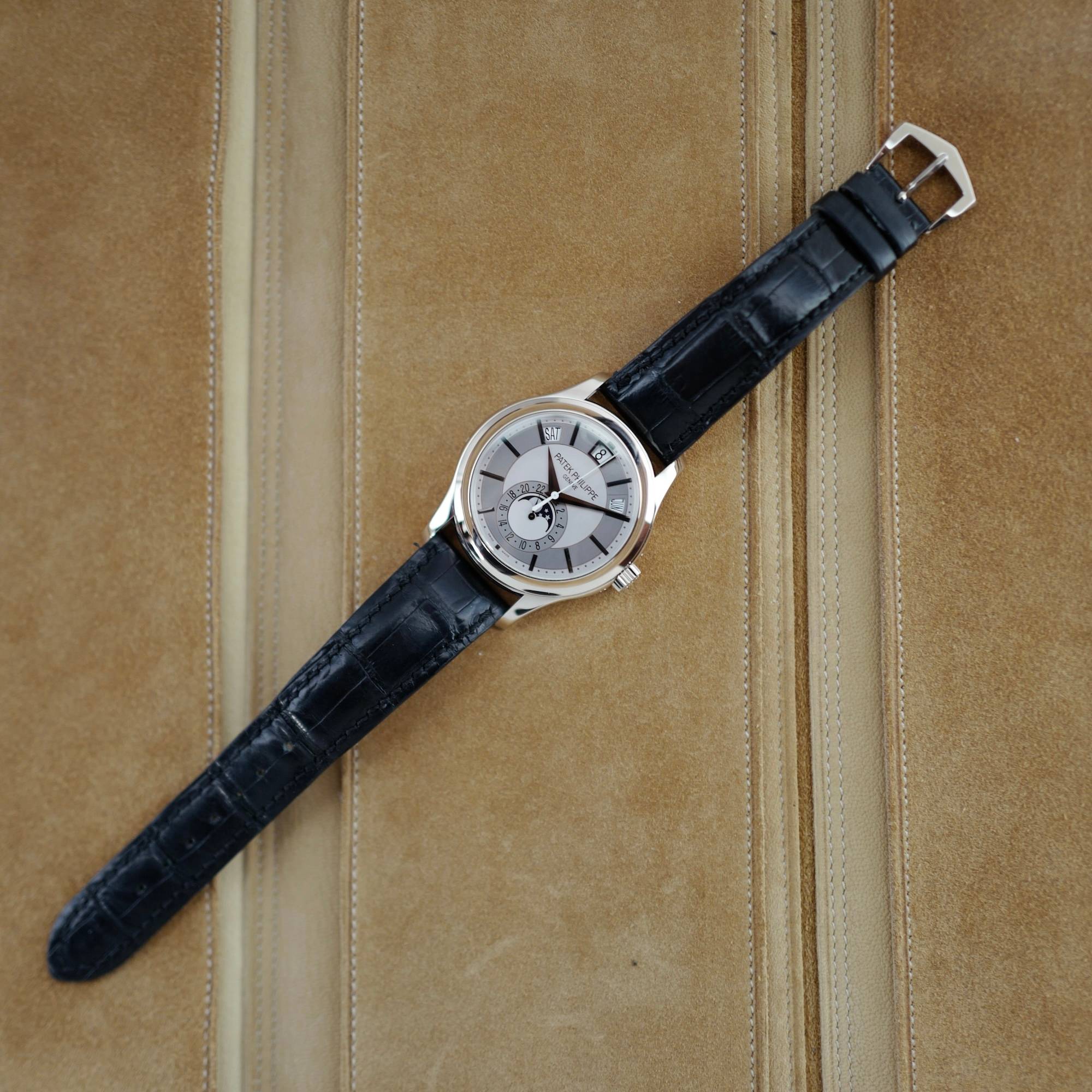 Patek Philippe White Gold Annual Calendar Ref. 5205