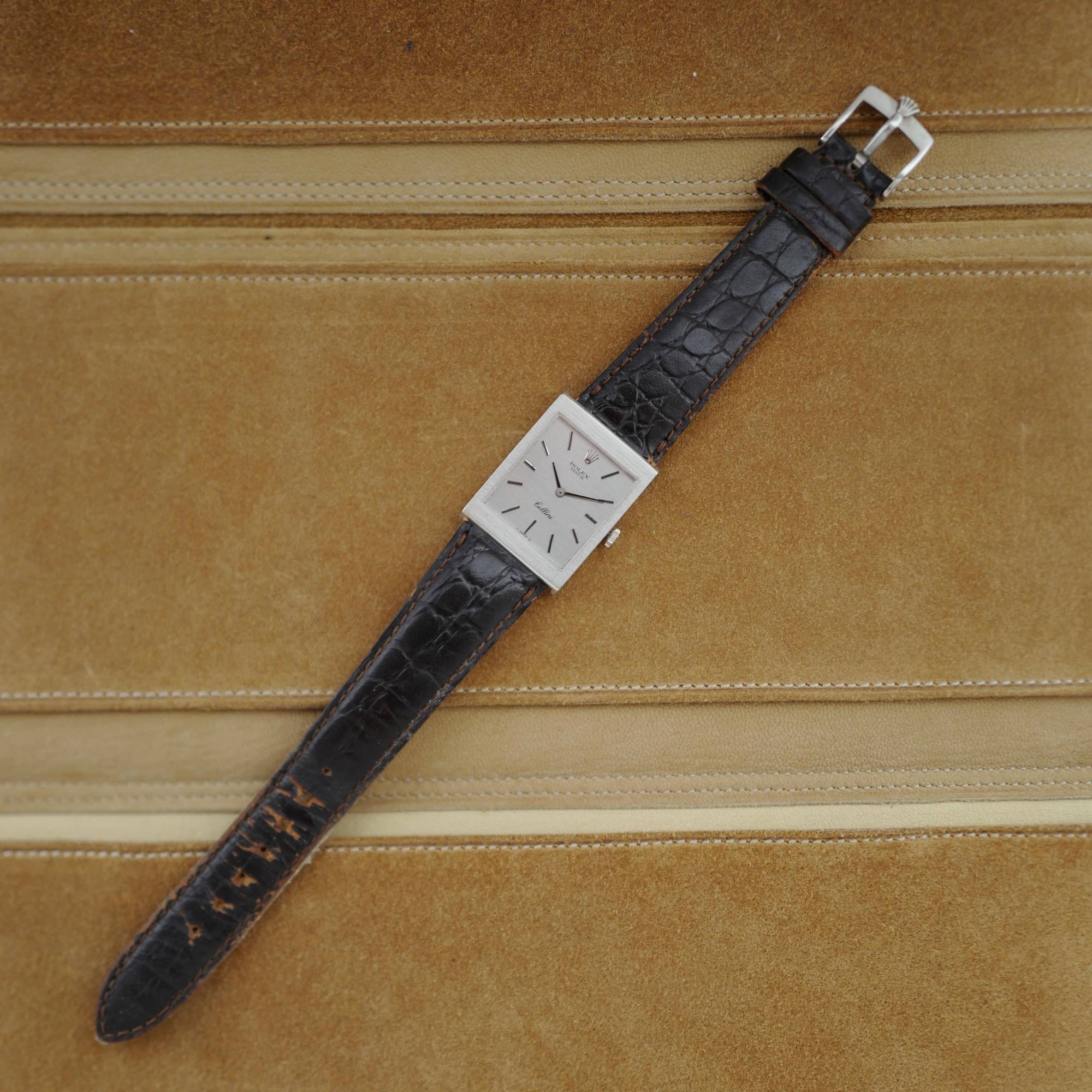 Rolex - Rolex White Gold Cellini Watch Ref. 4014 (New Arrival) - The Keystone Watches