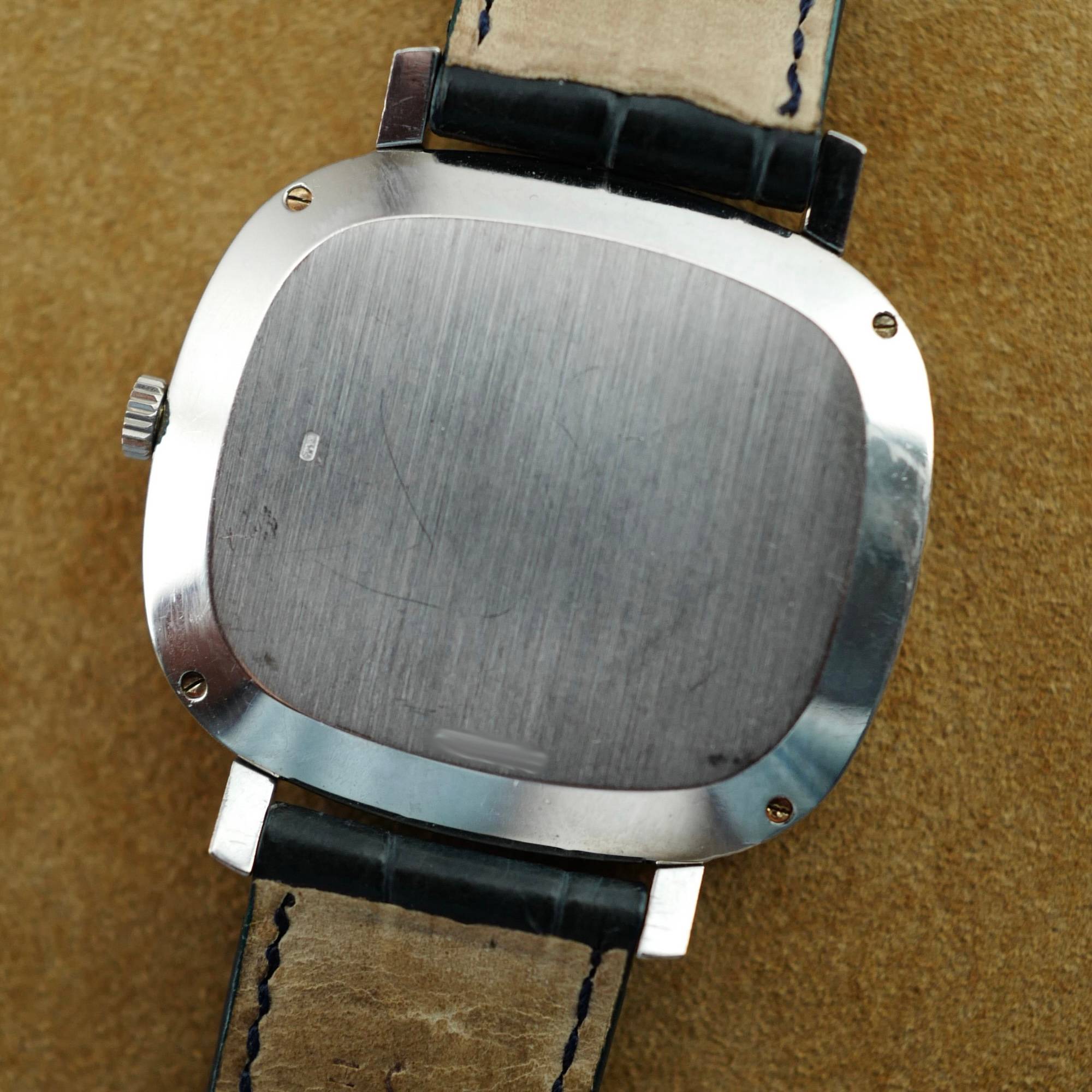 Vacheron Constantin - Vacheron Constantin White Gold TV Shaped Watch Ref. 2096 with Attractive Vintage Dial - The Keystone Watches