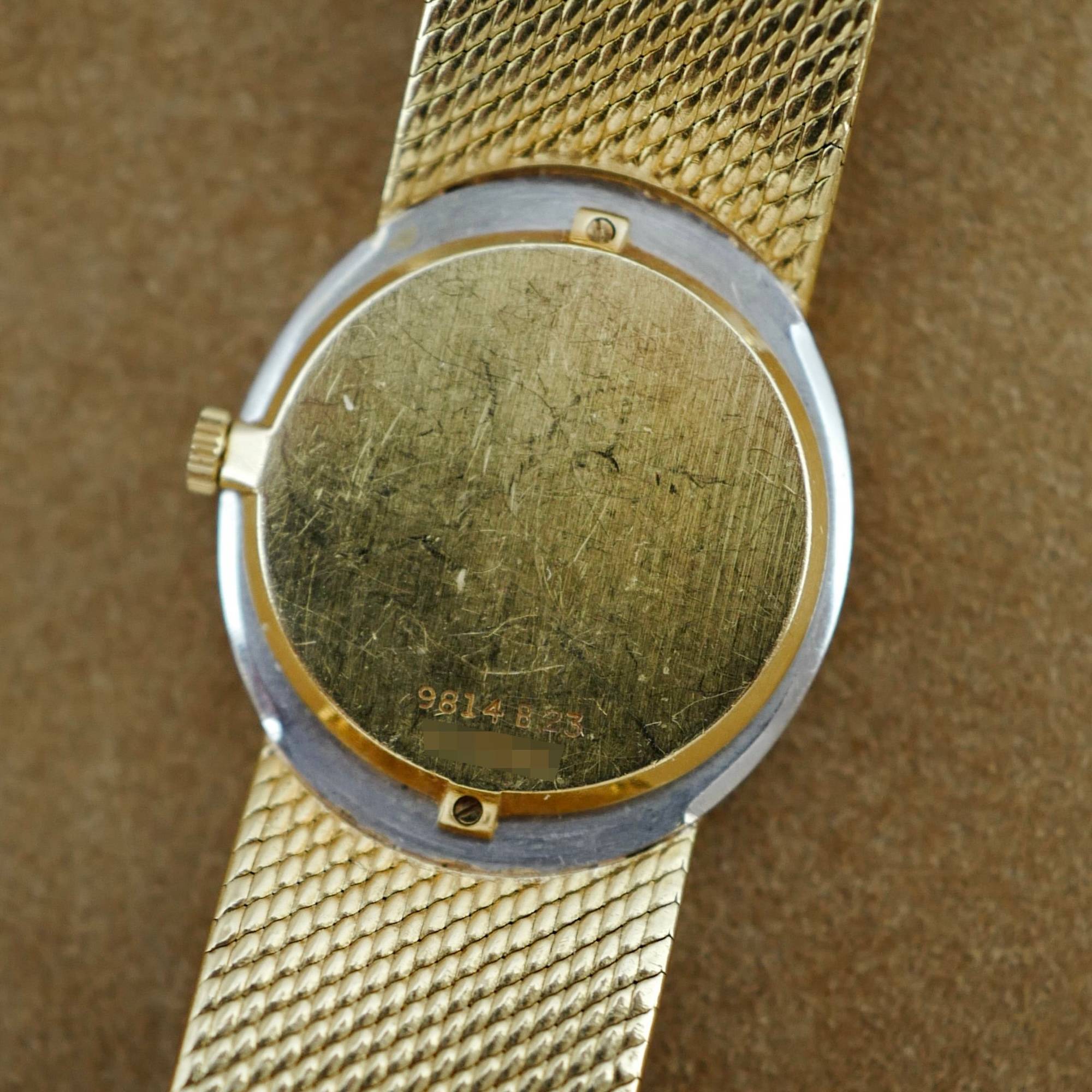 Piaget - Piaget Yellow Gold Diamond Watch Ref. 9814 - The Keystone Watches