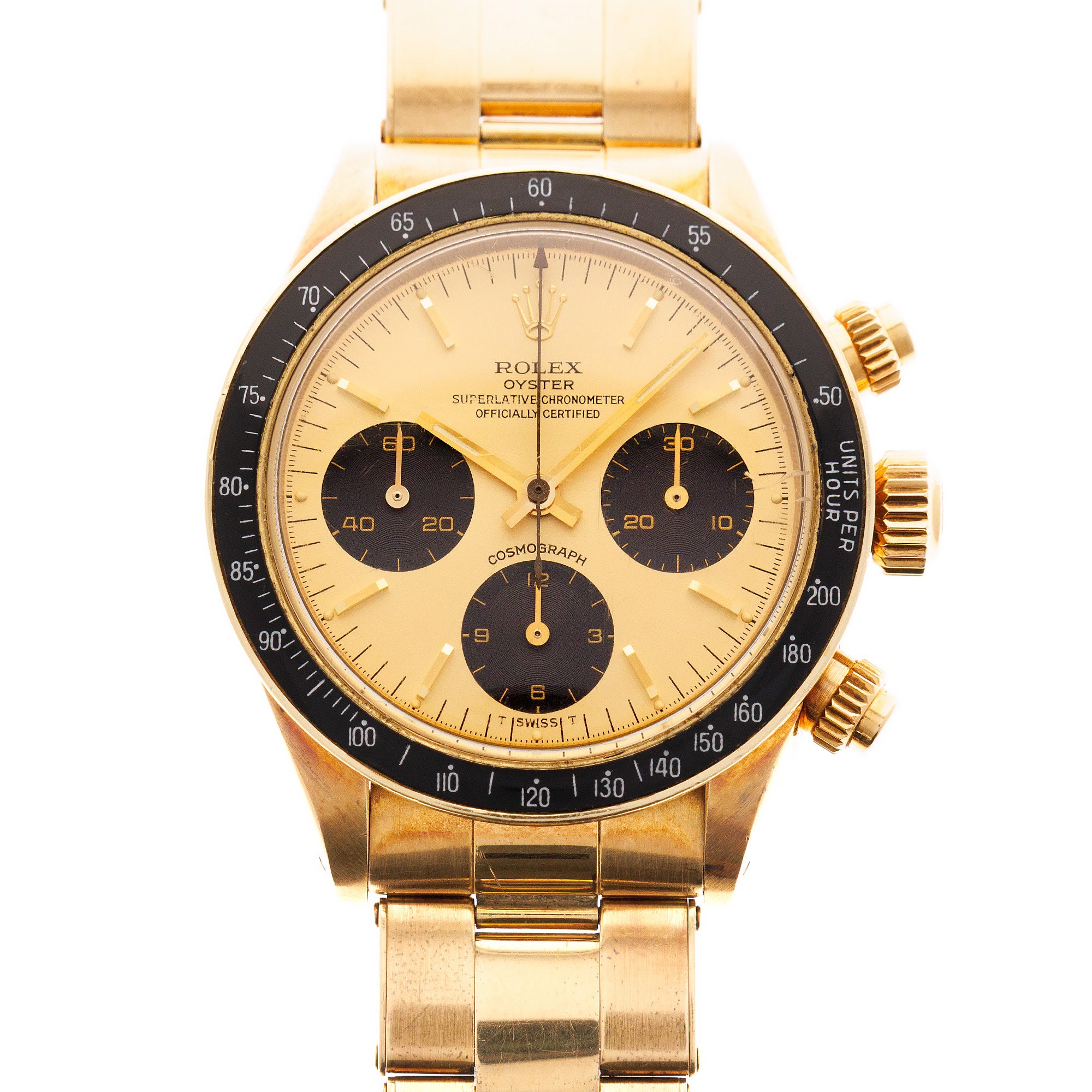 Rolex - Rolex Yellow Gold Cosmograph Watch Ref. 6263 in Super Condition - The Keystone Watches