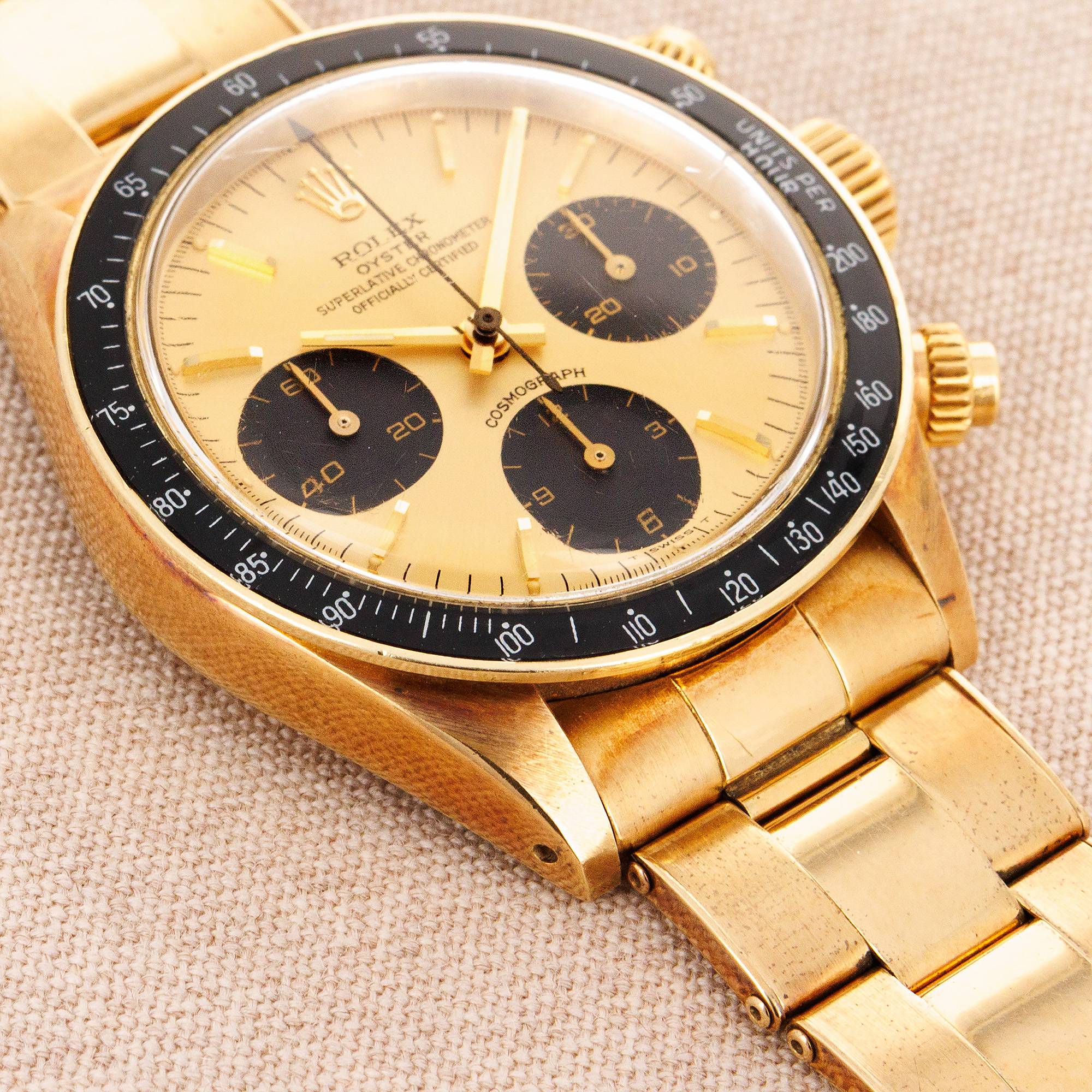 Rolex - Rolex Yellow Gold Cosmograph Watch Ref. 6263 in Super Condition - The Keystone Watches