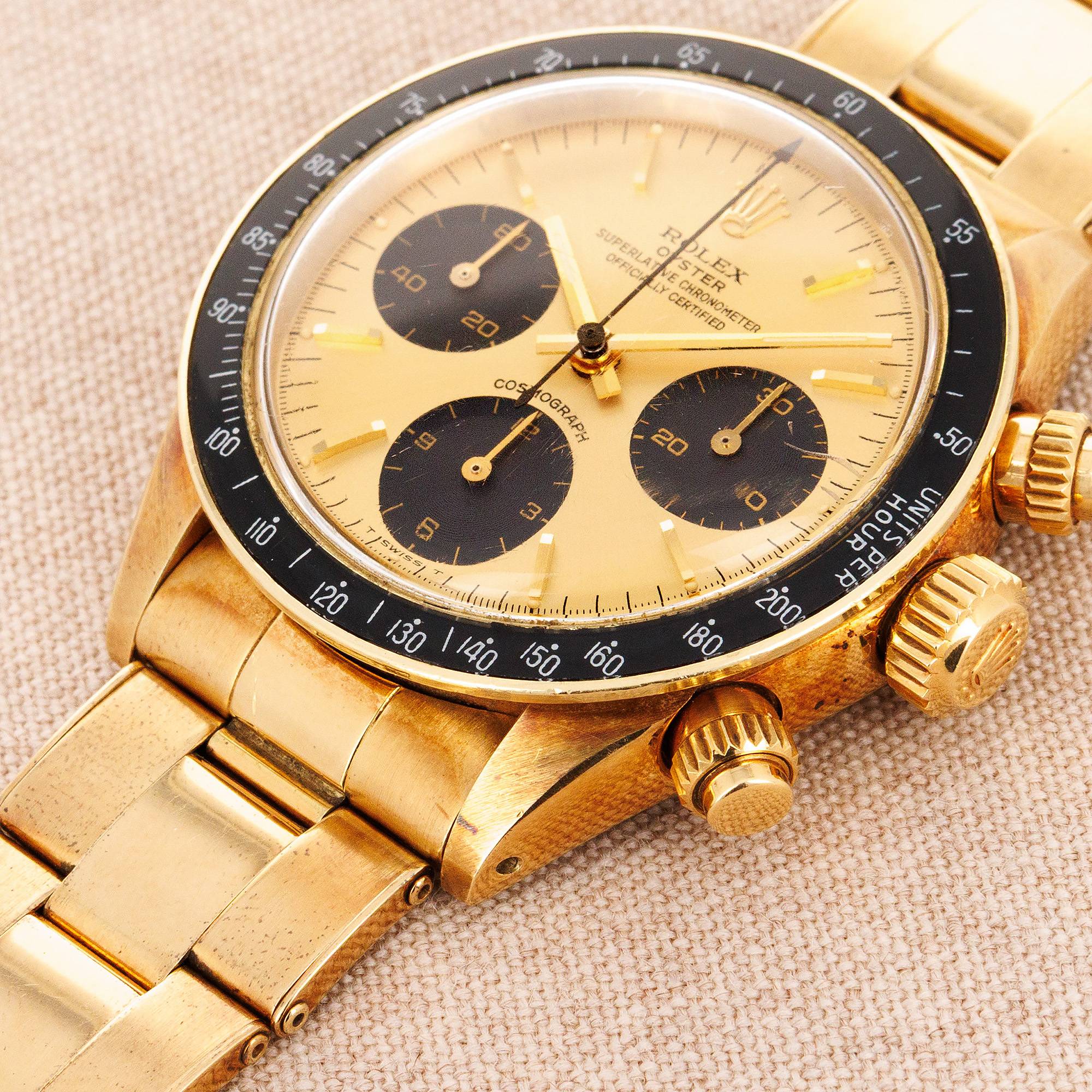 Rolex - Rolex Yellow Gold Cosmograph Watch Ref. 6263 in Super Condition - The Keystone Watches