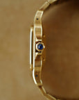Cartier - Cartier Yellow Gold Santos Carree Auto Ref. 2960 in Superb Condition (New Arrival) - The Keystone Watches