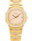 Patek Philippe - Patek Philippe Yellow Gold Nautilus Original Diamonds Watch Ref. 3900 - The Keystone Watches