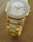 Patek Philippe - Patek Philippe Yellow Gold Nautilus Original Diamonds Watch Ref. 3900 - The Keystone Watches
