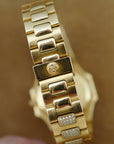 Patek Philippe - Patek Philippe Yellow Gold Nautilus Original Diamonds Watch Ref. 3900 - The Keystone Watches