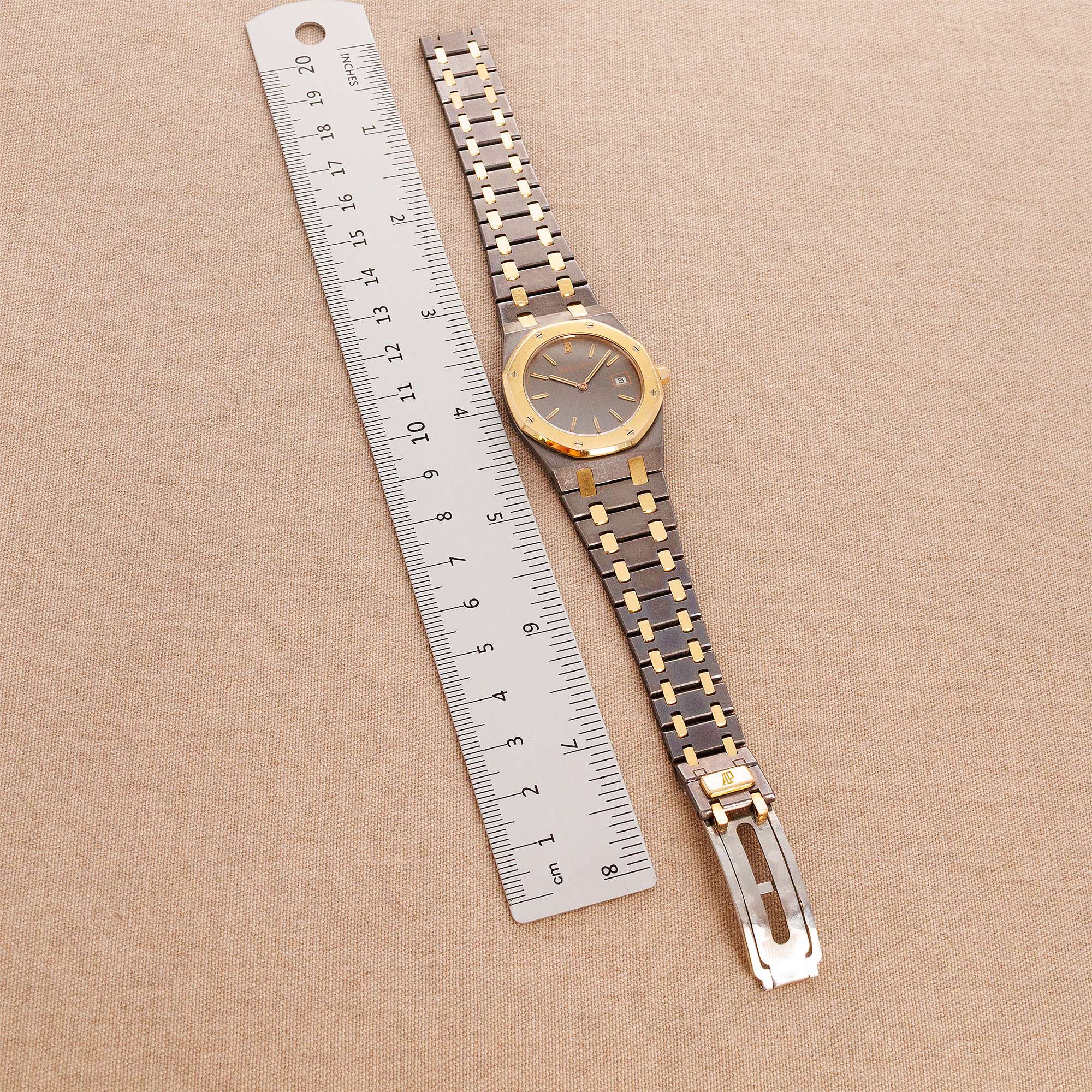 Audemars Piguet Rose Gold and Tantalum Royal Oak Ref. 56175