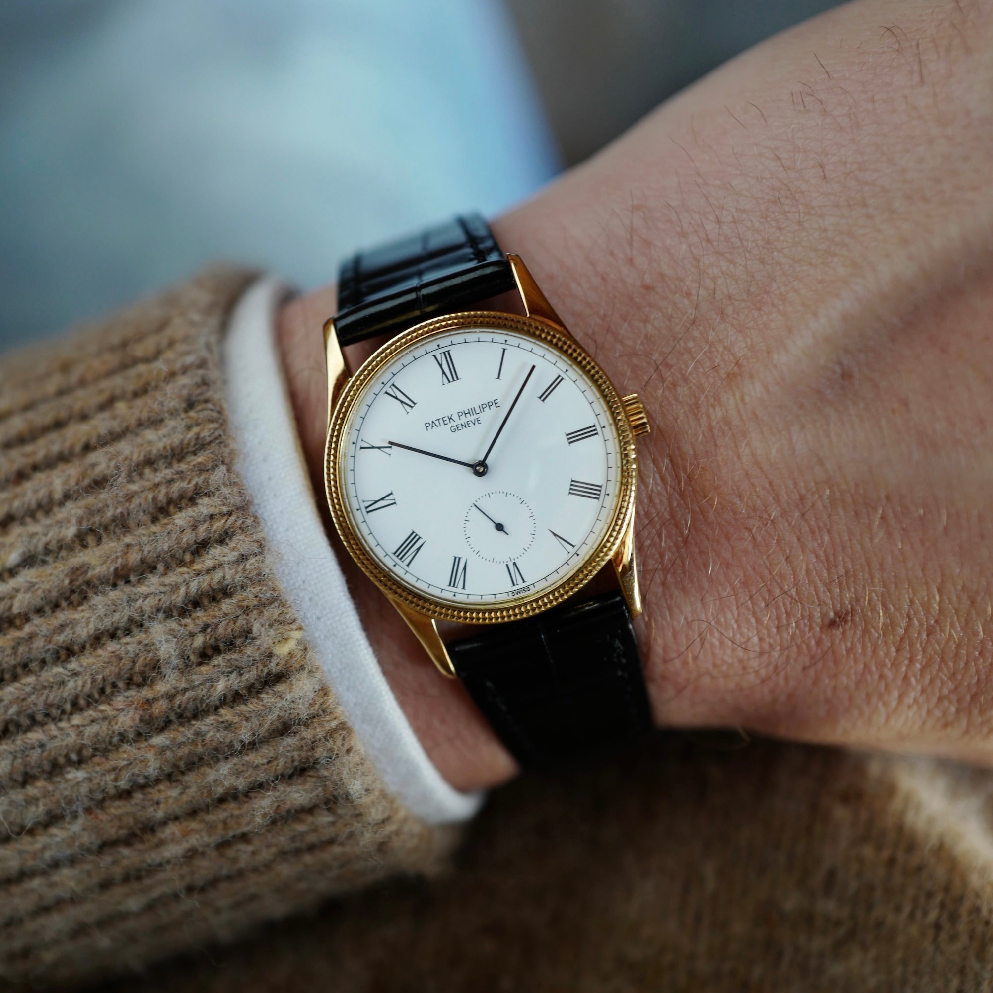 Patek Philippe Yellow Gold Calatrava Ref. 3796
