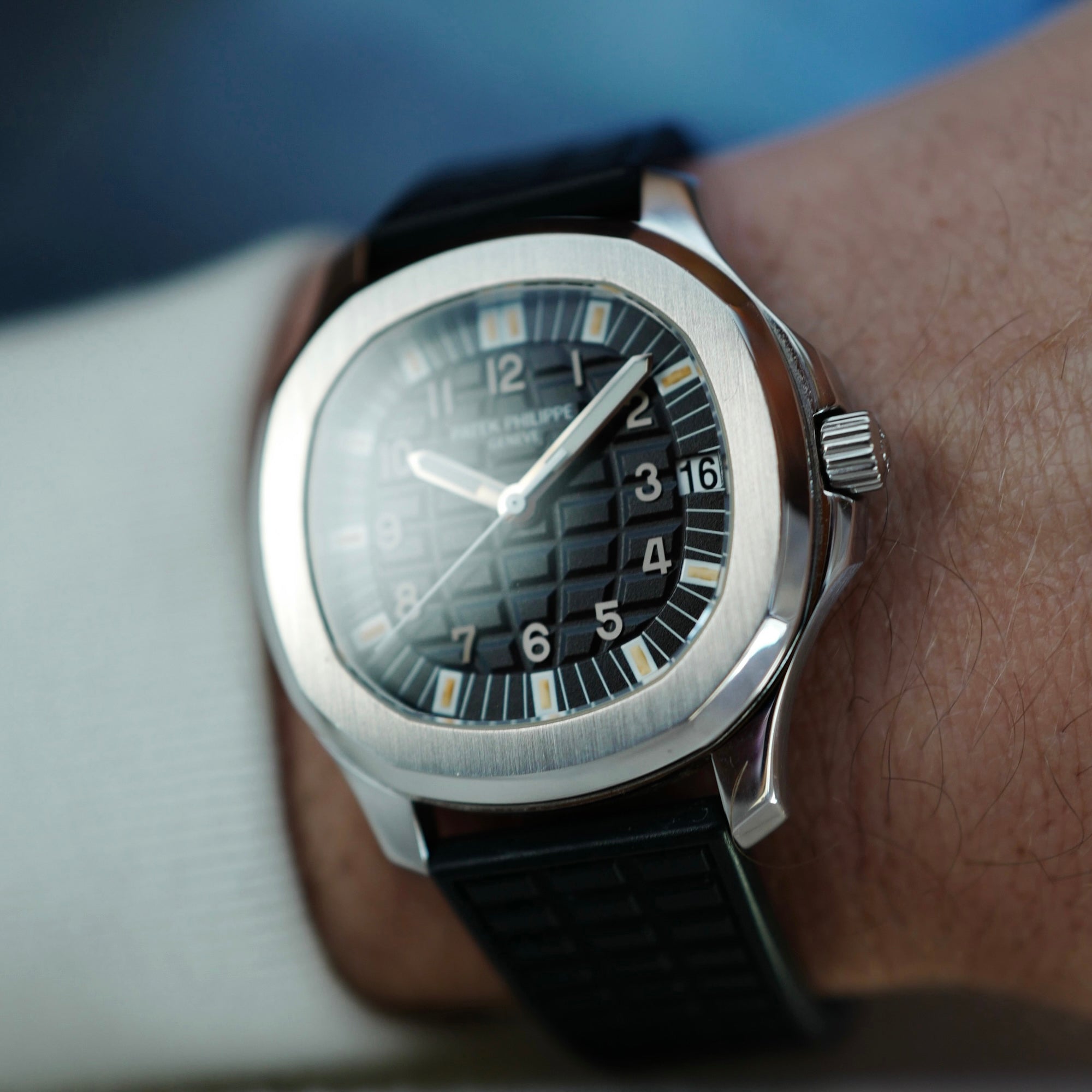 Patek Philippe - Patek Philippe Steel Aquanaut Ref. 5065 (New Arrival) - The Keystone Watches