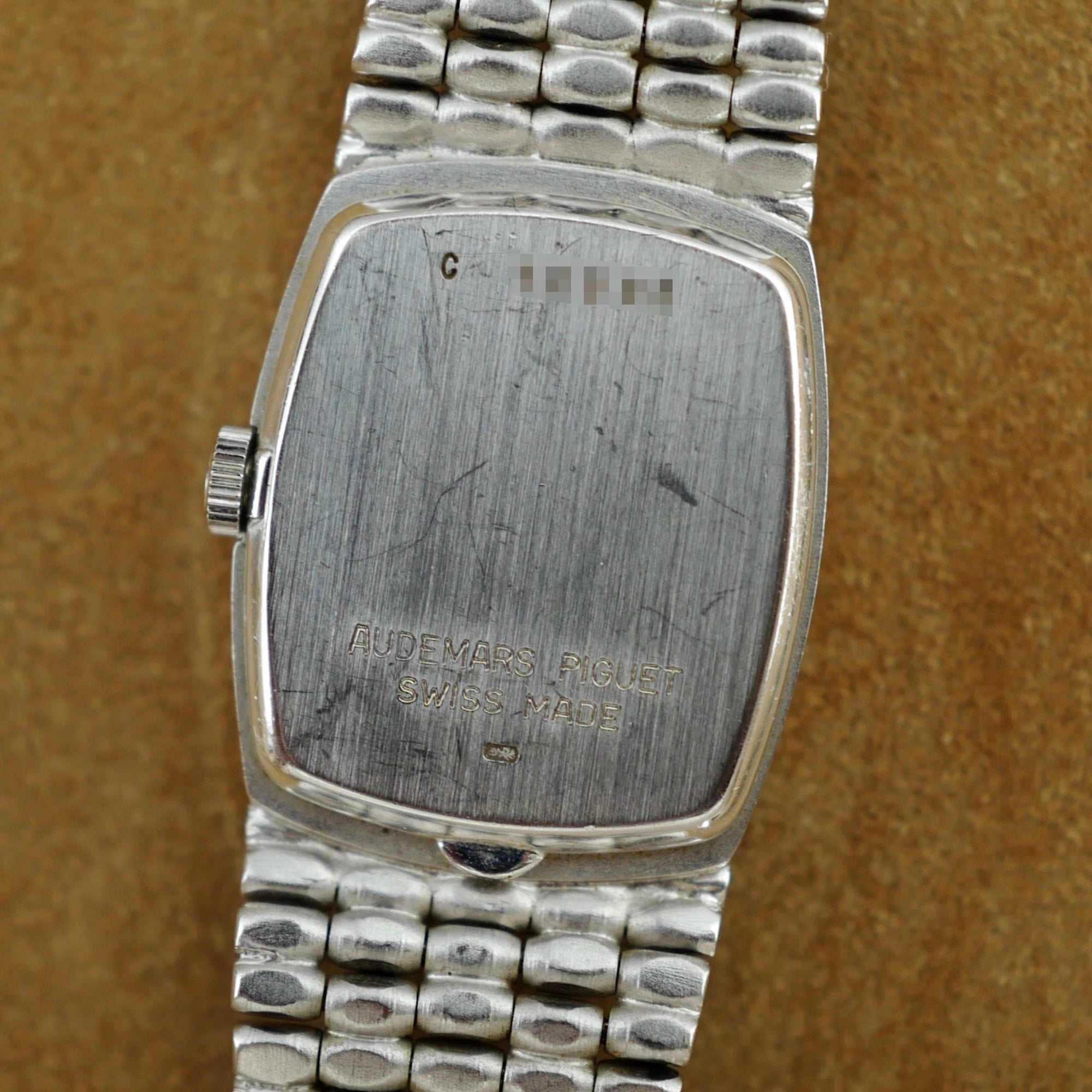 Audemars Piguet - Audemars Piguet White Gold Bullet Bracelet Watch (New Arrival) - The Keystone Watches