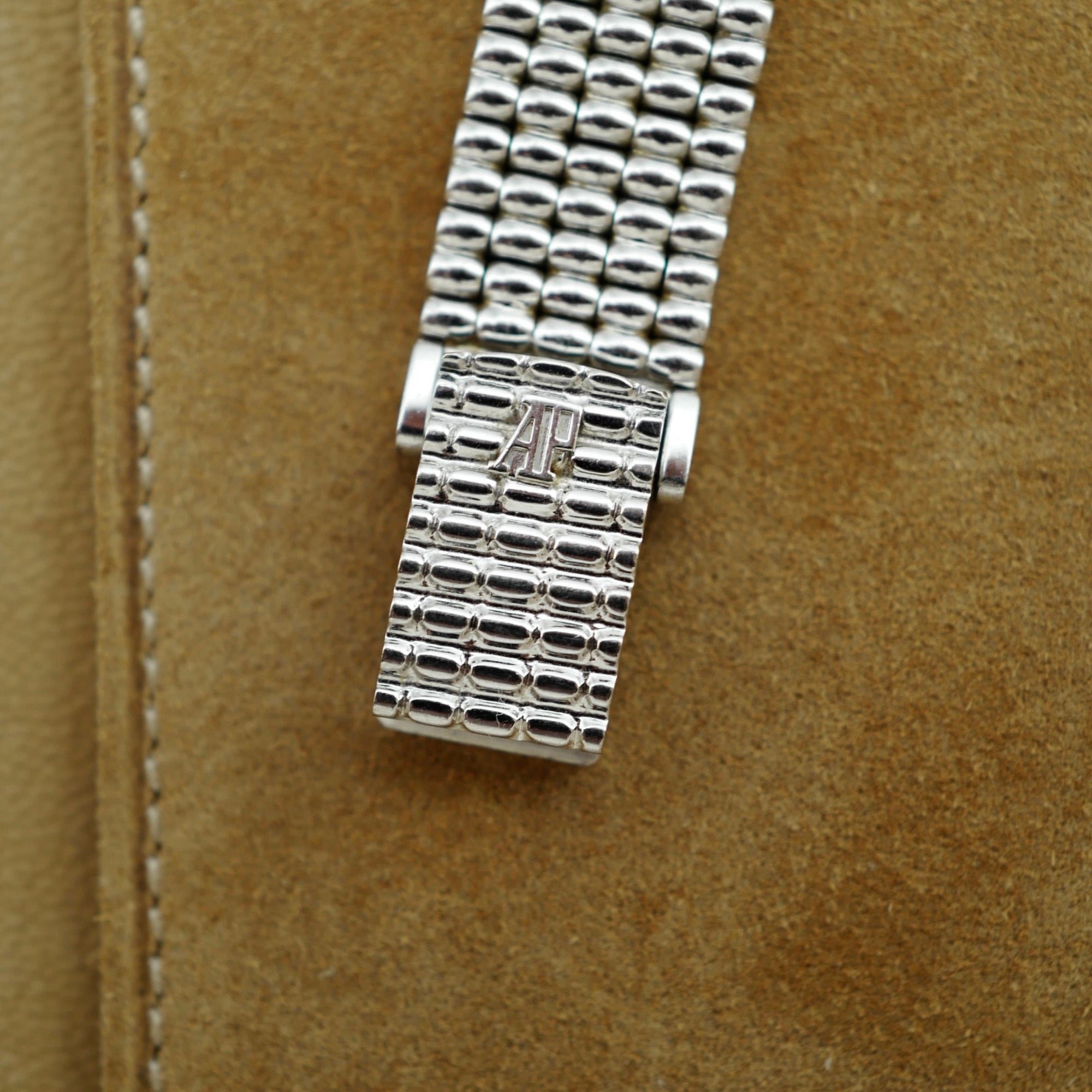 Audemars Piguet - Audemars Piguet White Gold Bullet Bracelet Watch (New Arrival) - The Keystone Watches