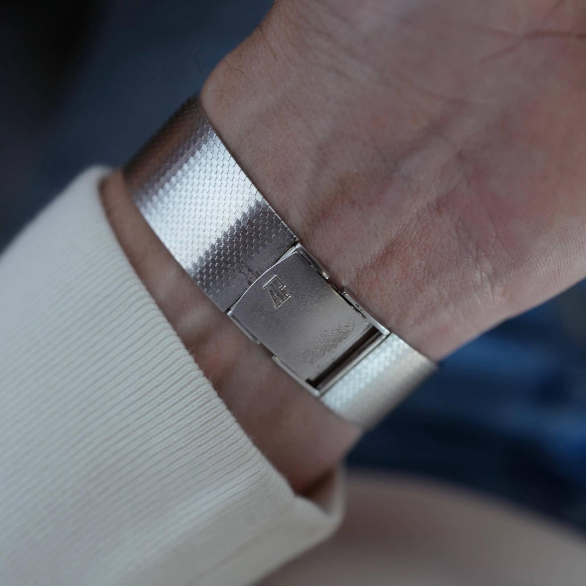 Audemars Piguet - Audemars Piguet White Gold Watch Ref. 5436 with Rare Vibrant Blue Dial - The Keystone Watches