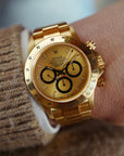 Rolex - Rolex Yellow Gold Cosmograph Daytona Zenith Watch Ref. 16528 Retailed by Tiffany & Co. - The Keystone Watches