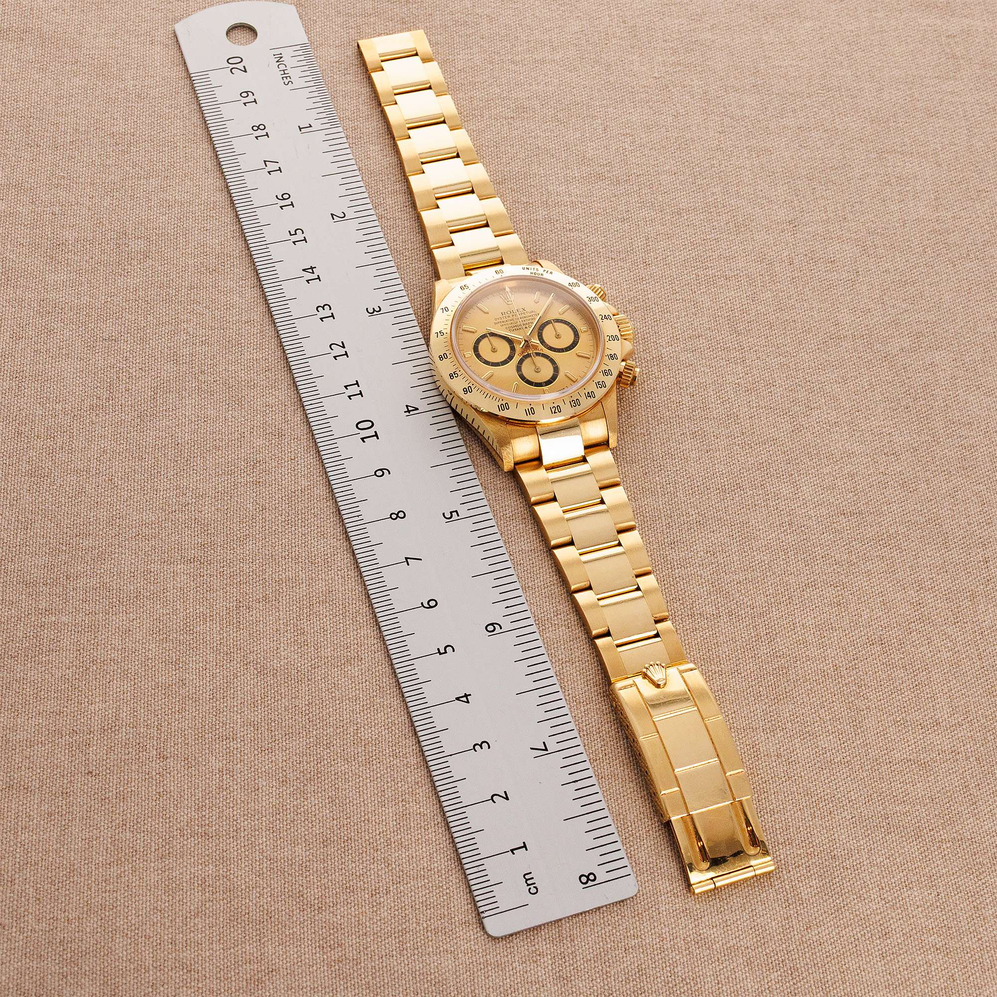 Rolex - Rolex Yellow Gold Cosmograph Daytona Zenith Watch Ref. 16528 Retailed by Tiffany & Co. - The Keystone Watches