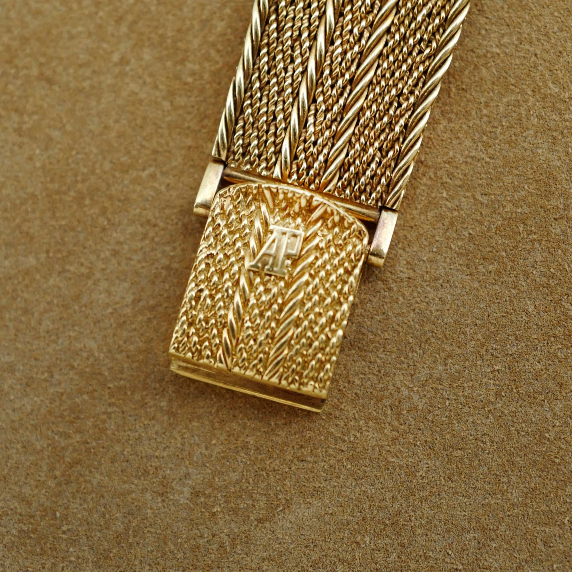 Audemars Piguet Yellow Gold Automatic Bracelet Watch