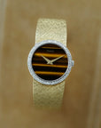 Piaget - Piaget Yellow Gold Tigers Eye Diamond Watch Ref. 925 - The Keystone Watches