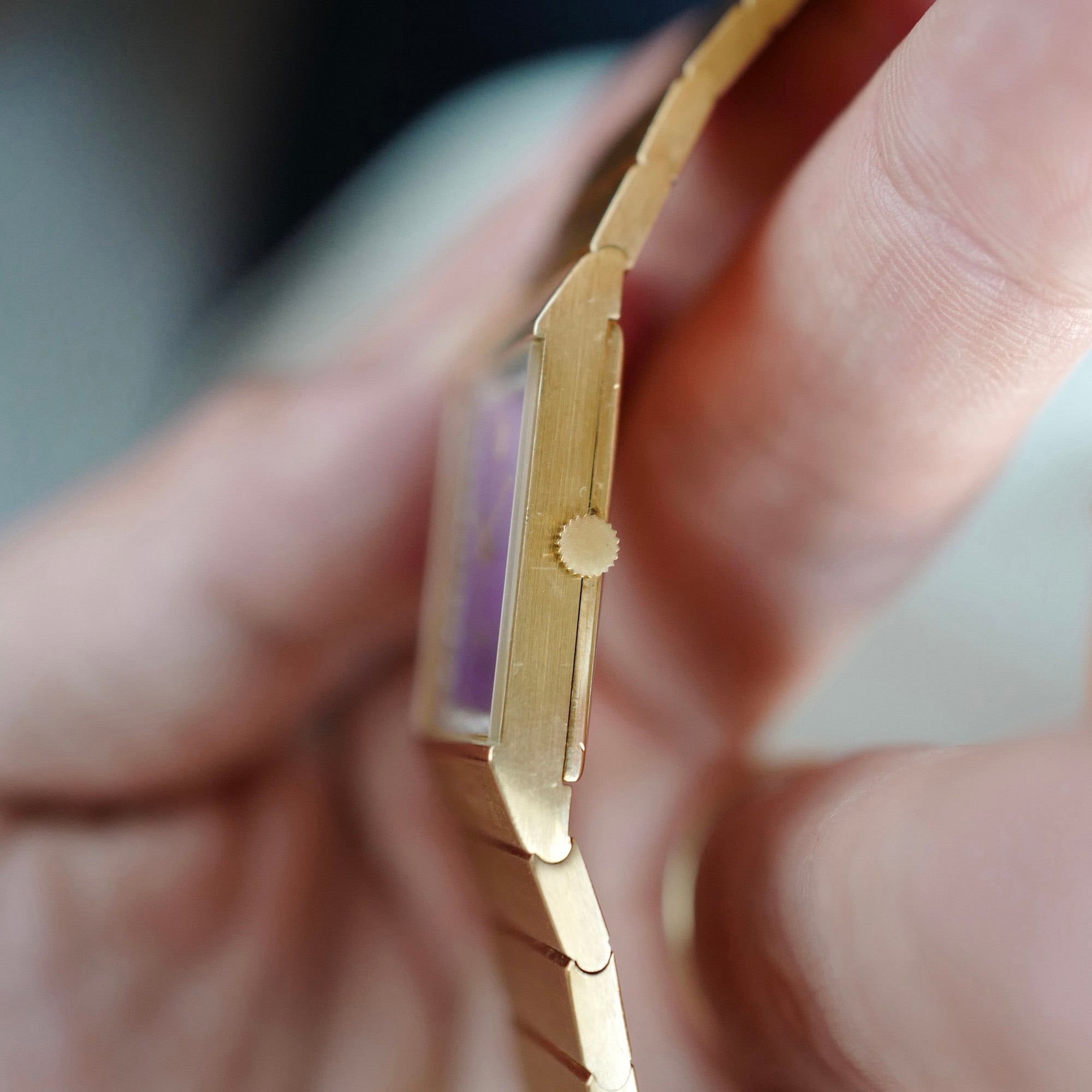 Rolex - Rolex Yellow Gold King Midas Ref. 4136 with Lapis Lazuli and Diamond Dial - The Keystone Watches