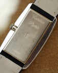 Cartier Paris White Gold Diamond Tank Watch, Movement by Vacheron Constantin