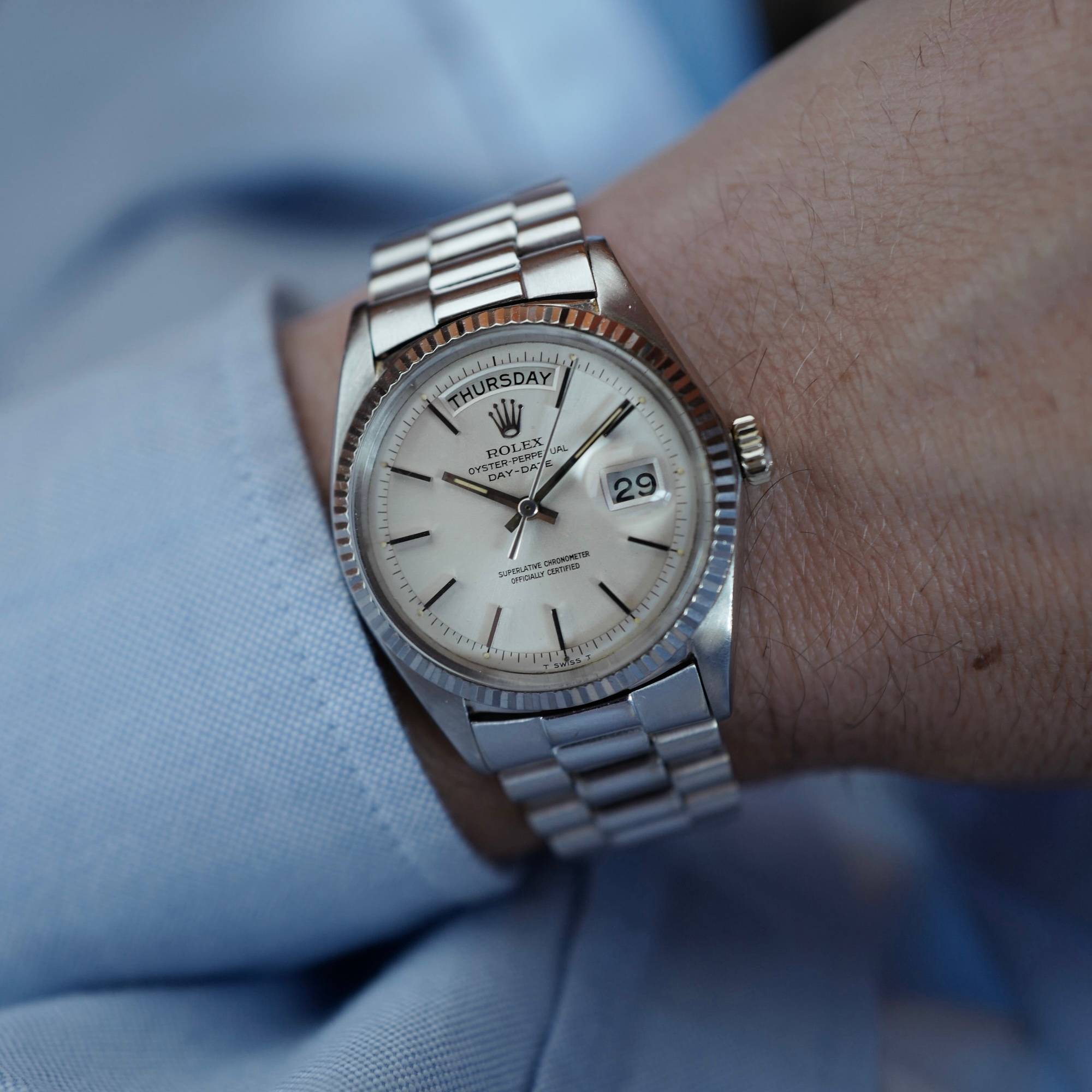 Rolex - Rolex White Gold Day-Date Ref. 1803 - The Keystone Watches