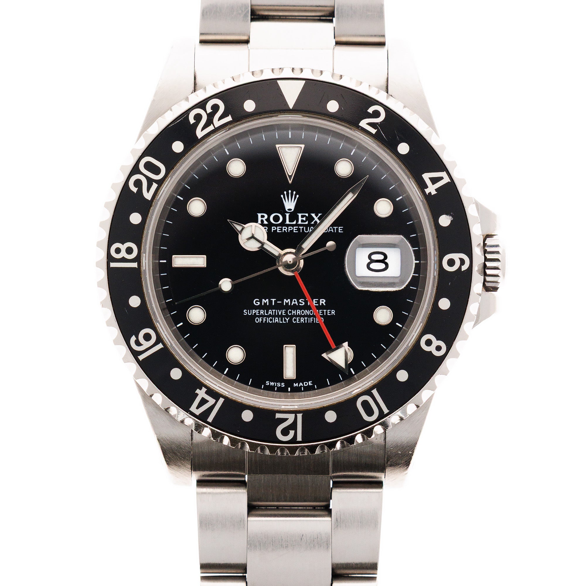 Rolex Steel GMT Master Ref. 16700 with Punched Papers