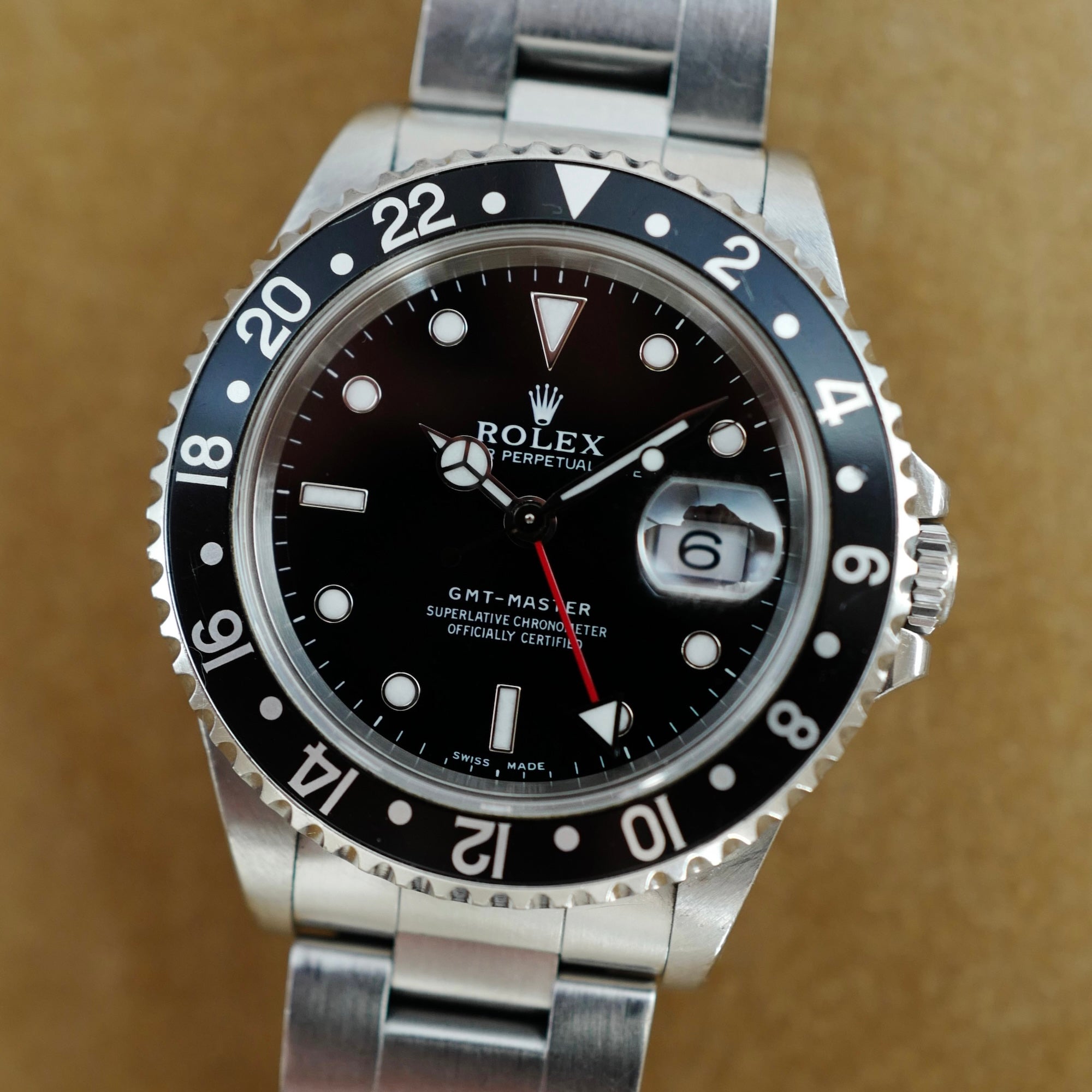 Rolex Steel GMT Master Ref. 16700 with Punched Papers