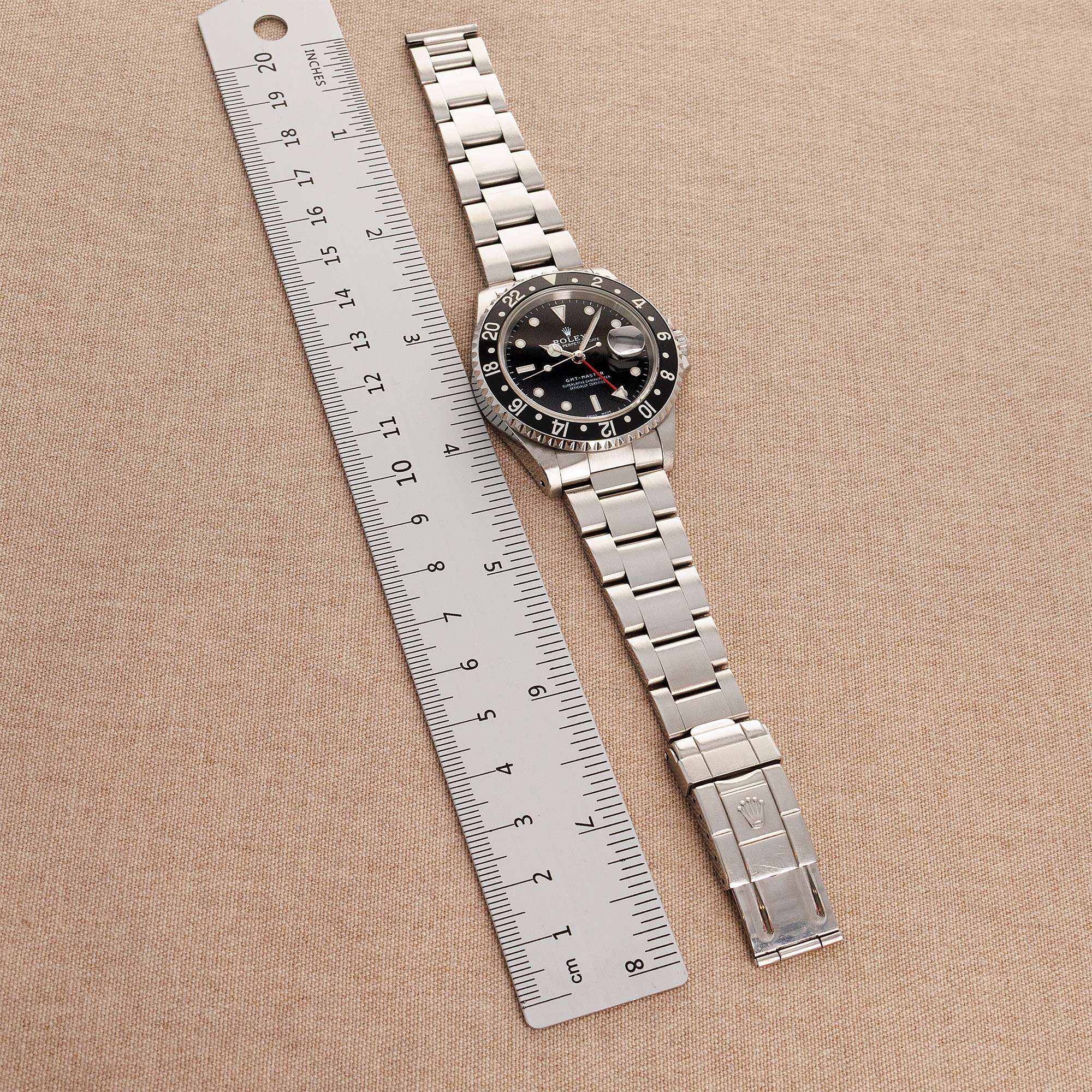 Rolex Steel GMT Master Ref. 16700 with Punched Papers