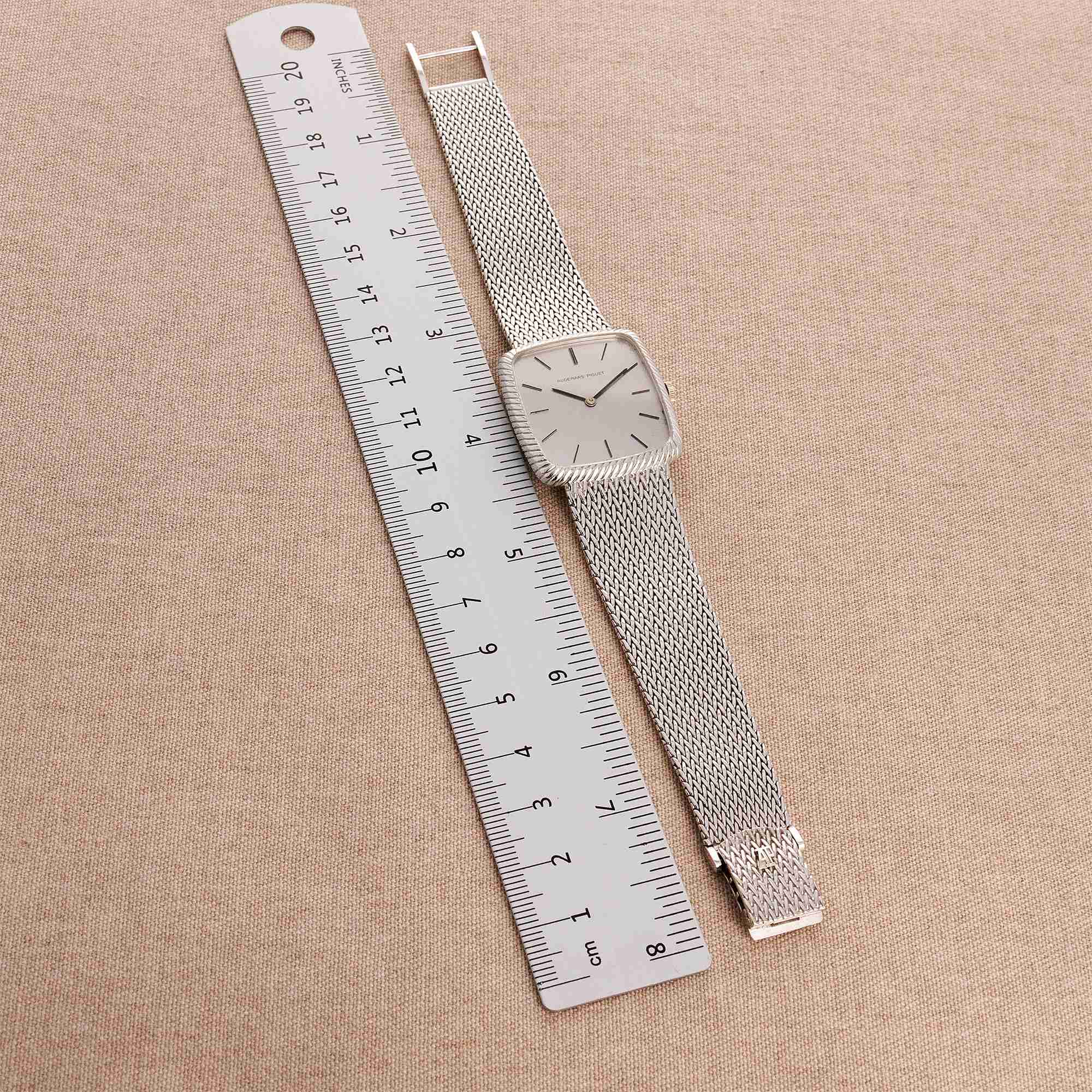 Audemars Piguet - Audemars Piguet White Gold Square Watch - The Keystone Watches