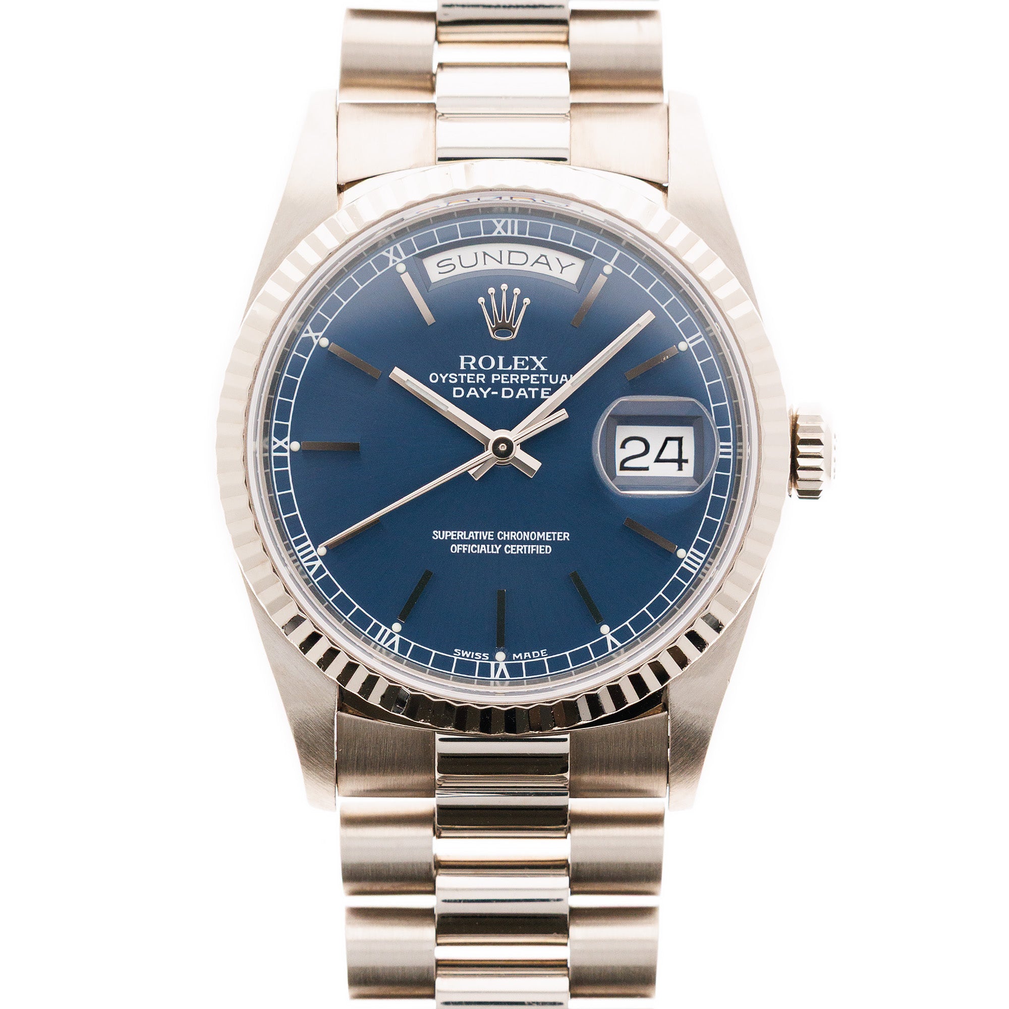 Rolex - Rolex White Gold Day-Date Ref. 18239 - The Keystone Watches