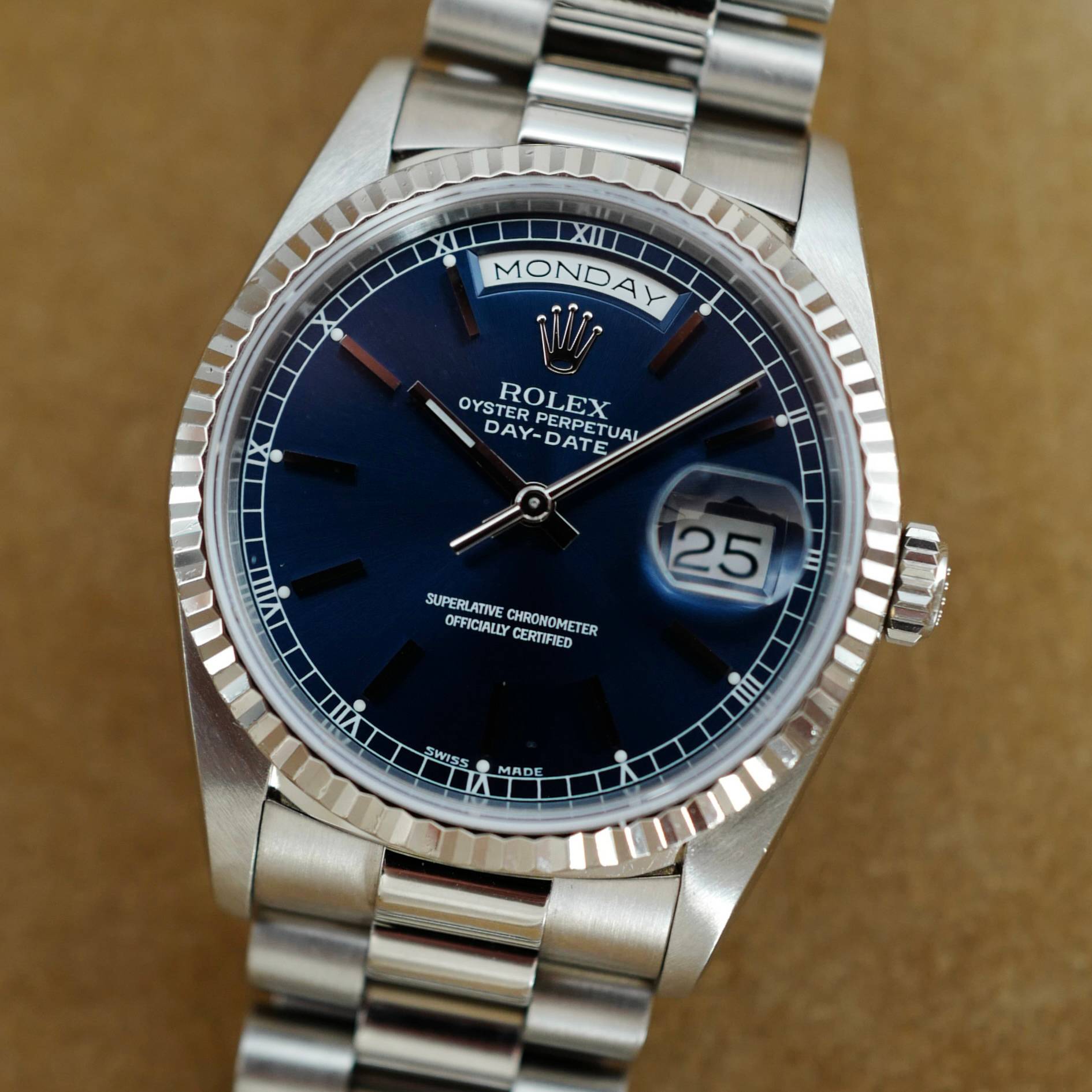 Rolex - Rolex White Gold Day-Date Ref. 18239 - The Keystone Watches