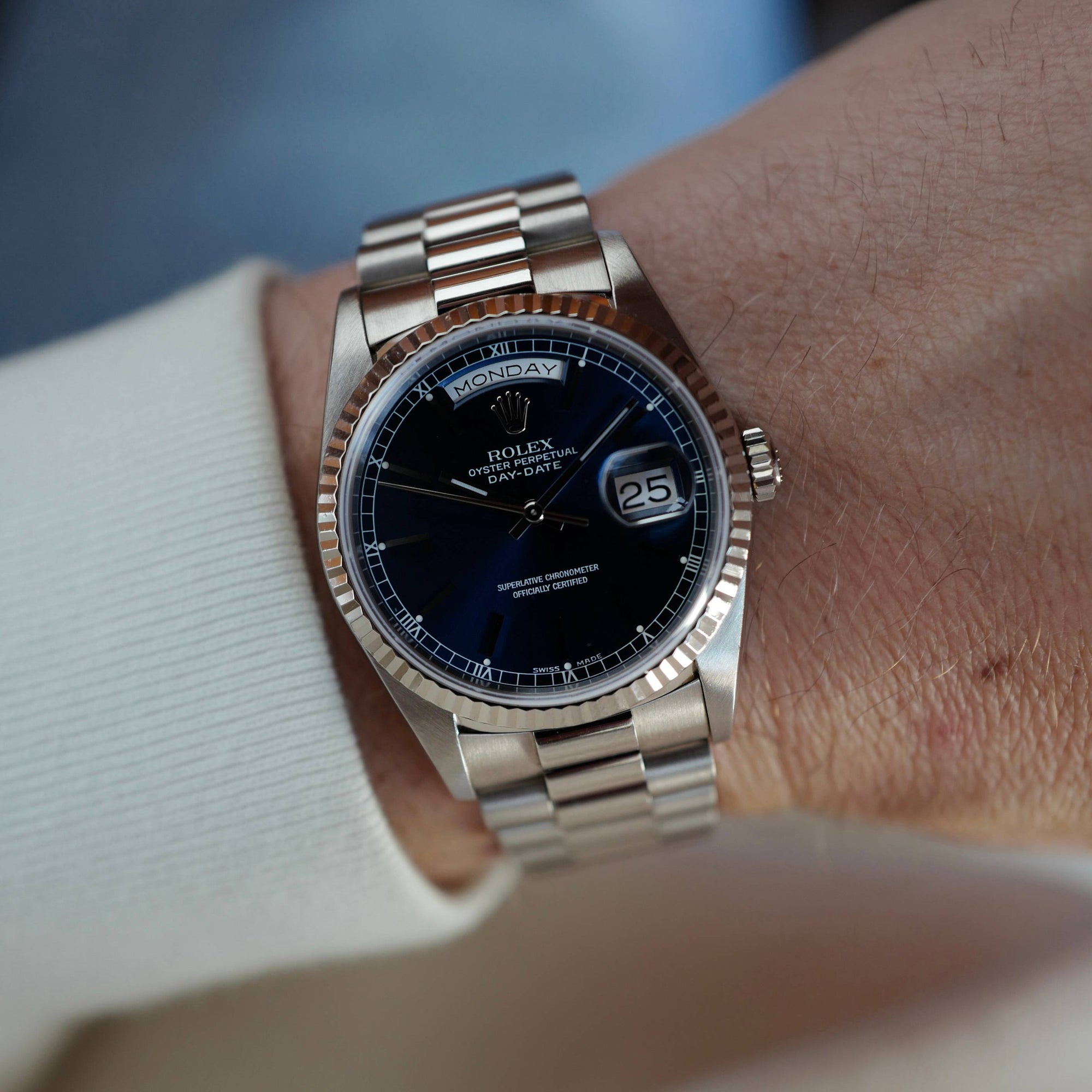 Rolex - Rolex White Gold Day-Date Ref. 18239 - The Keystone Watches