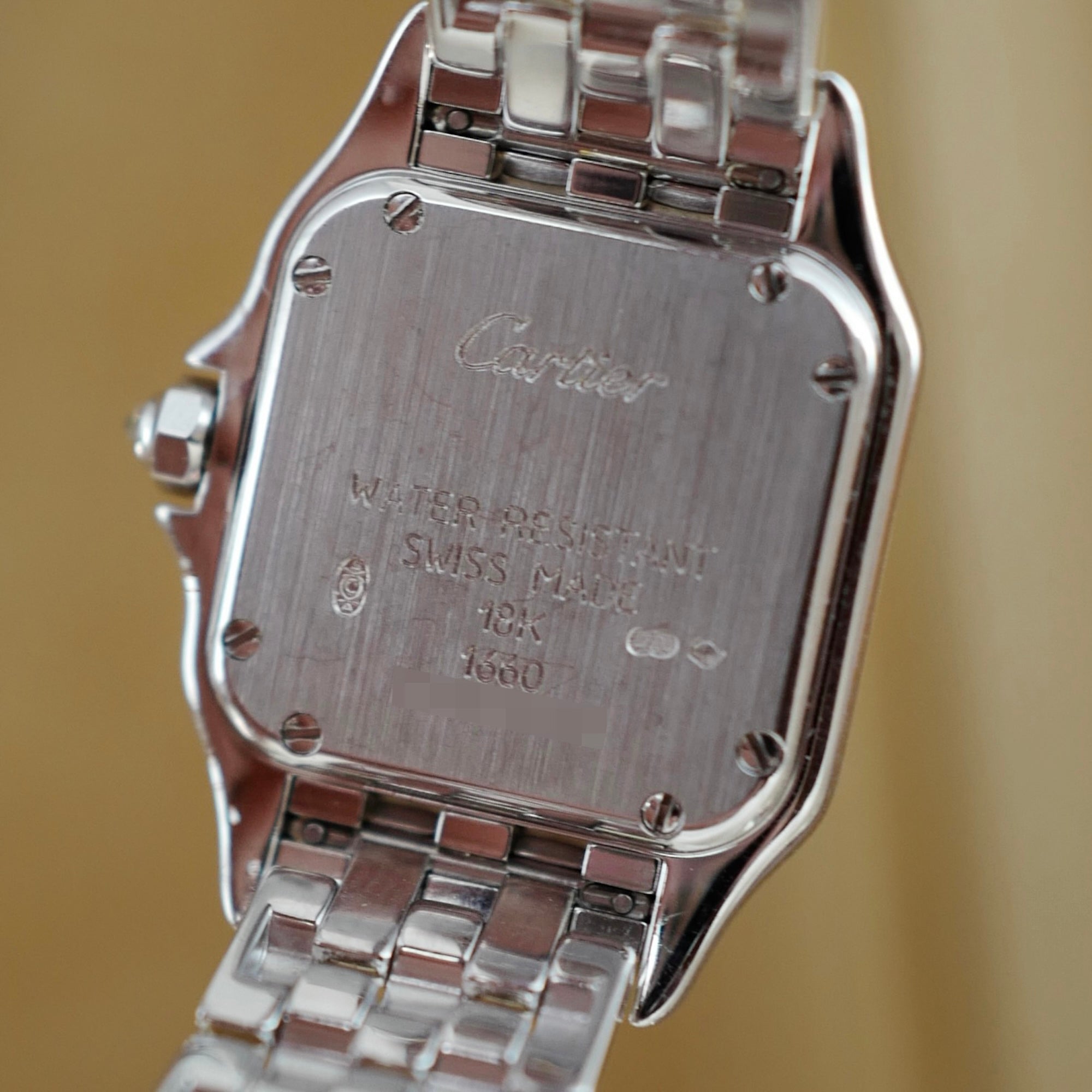 Cartier - Cartier Ladies White Gold Diamond Panthere Ref. WF3118FK - The Keystone Watches