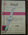 Piaget - Piaget White Gold and Diamond Watch Ref. 4515D2 with Original Papers - The Keystone Watches