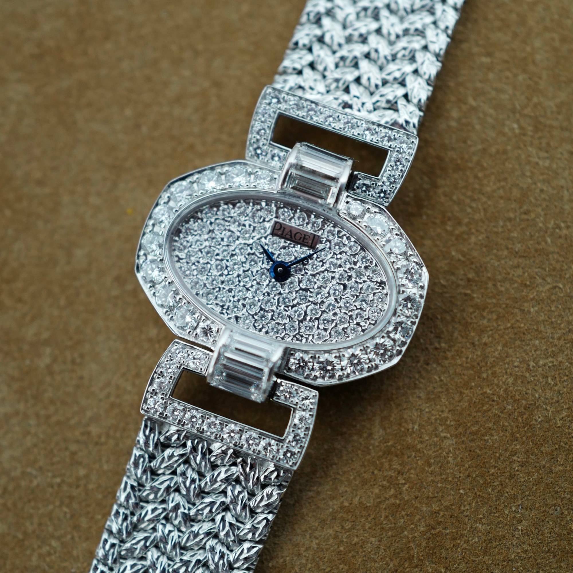 Piaget - Piaget White Gold and Diamond Watch Ref. 4515D2 with Original Papers - The Keystone Watches