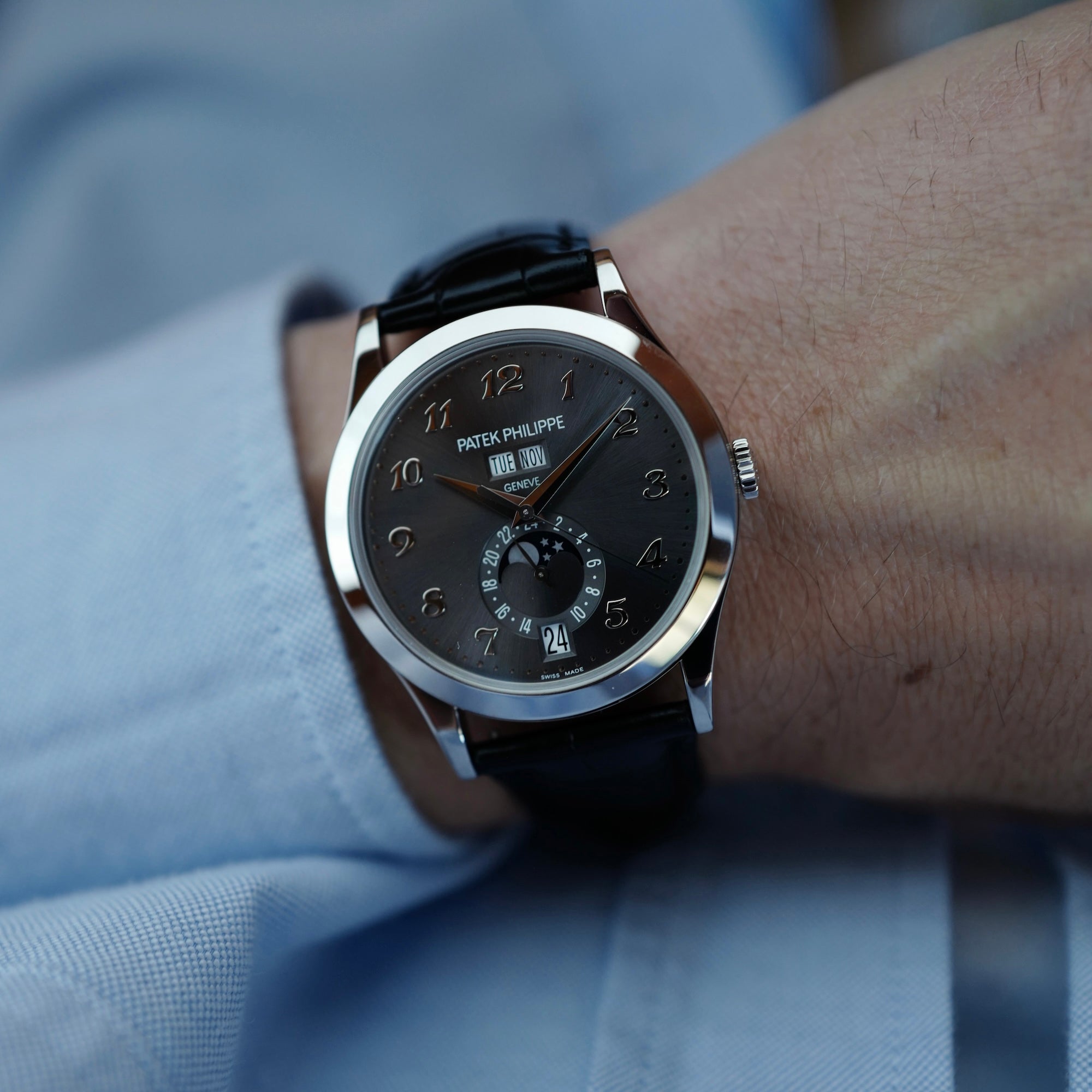Patek Philippe - Patek Philippe White Gold Annual Calendar Ref. 5396G-014 - The Keystone Watches