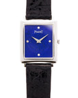 Piaget - Piaget White Gold Watch Ref. 9254 with Lapis Lazuli Dial - The Keystone Watches