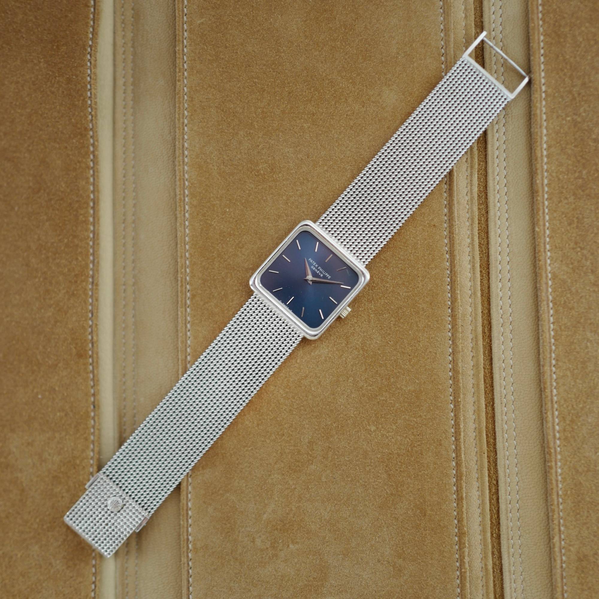 Patek Philippe - Patek Philippe White Gold Vintage Square Watch Ref. 4222 - The Keystone Watches