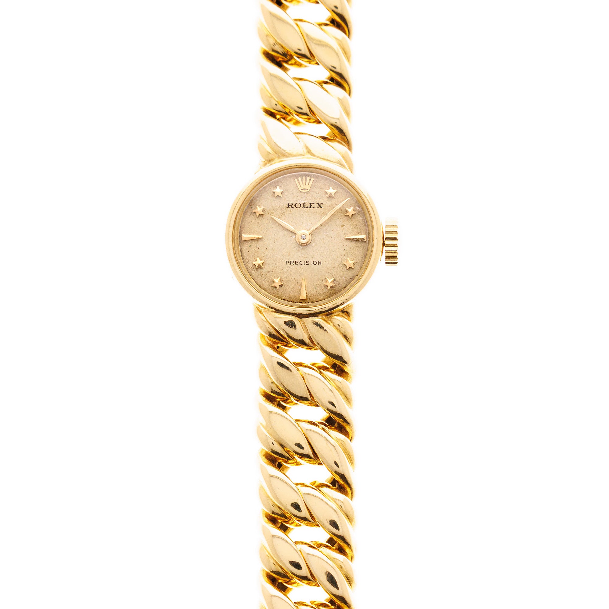 Rolex - Rolex Yellow Gold Precision Star Dial Watch - The Keystone Watches
