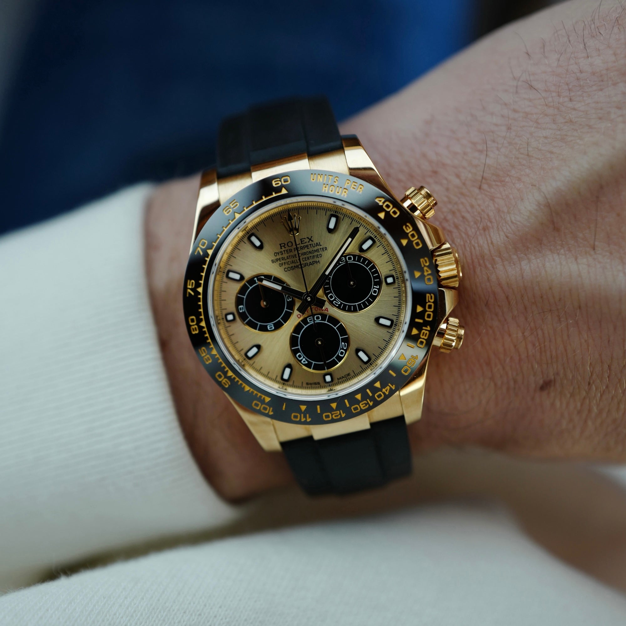 Rolex Yellow Gold Oysterflex Daytona Ref. 116518